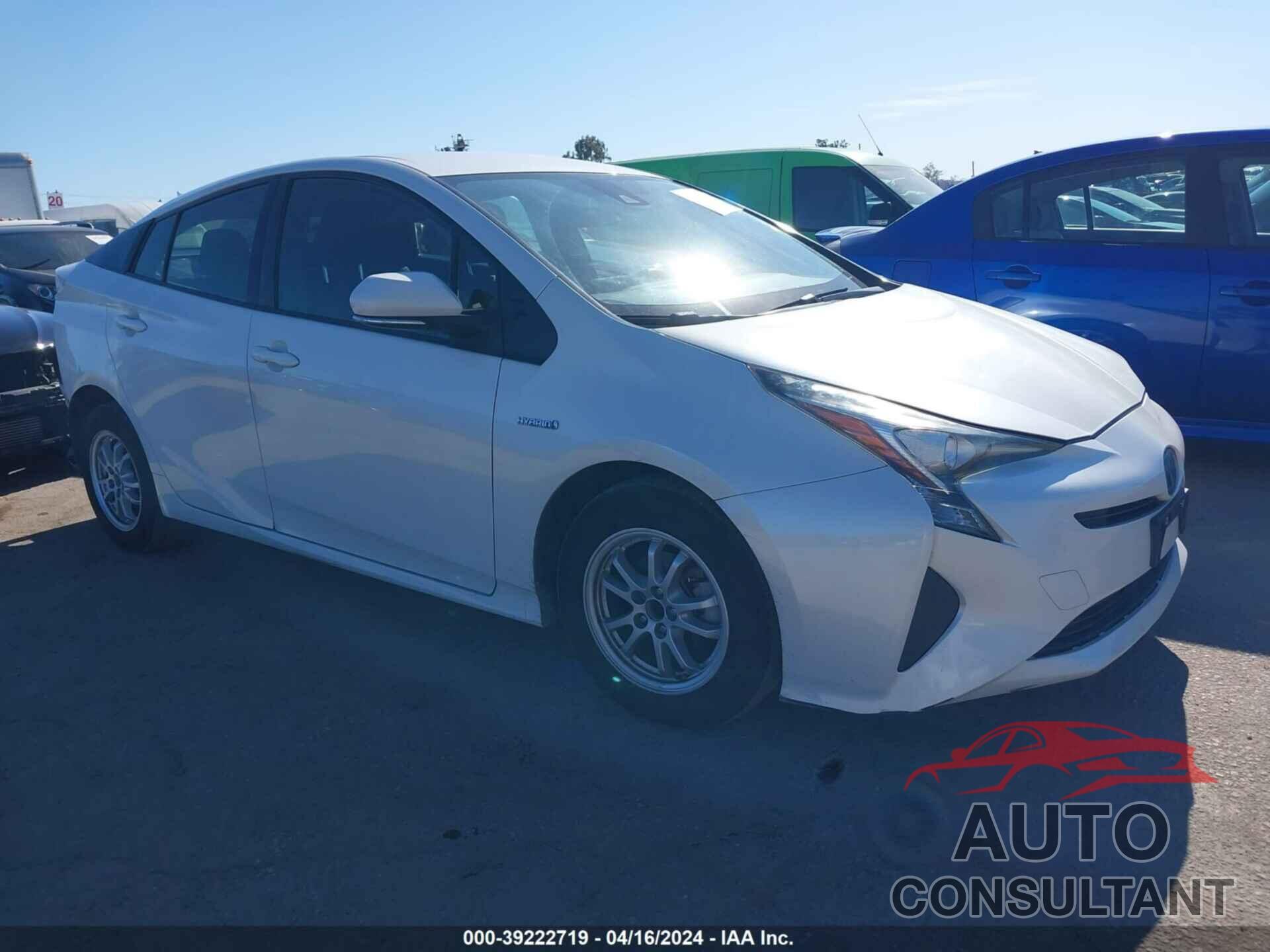 TOYOTA PRIUS 2017 - JTDKBRFU4H3544903