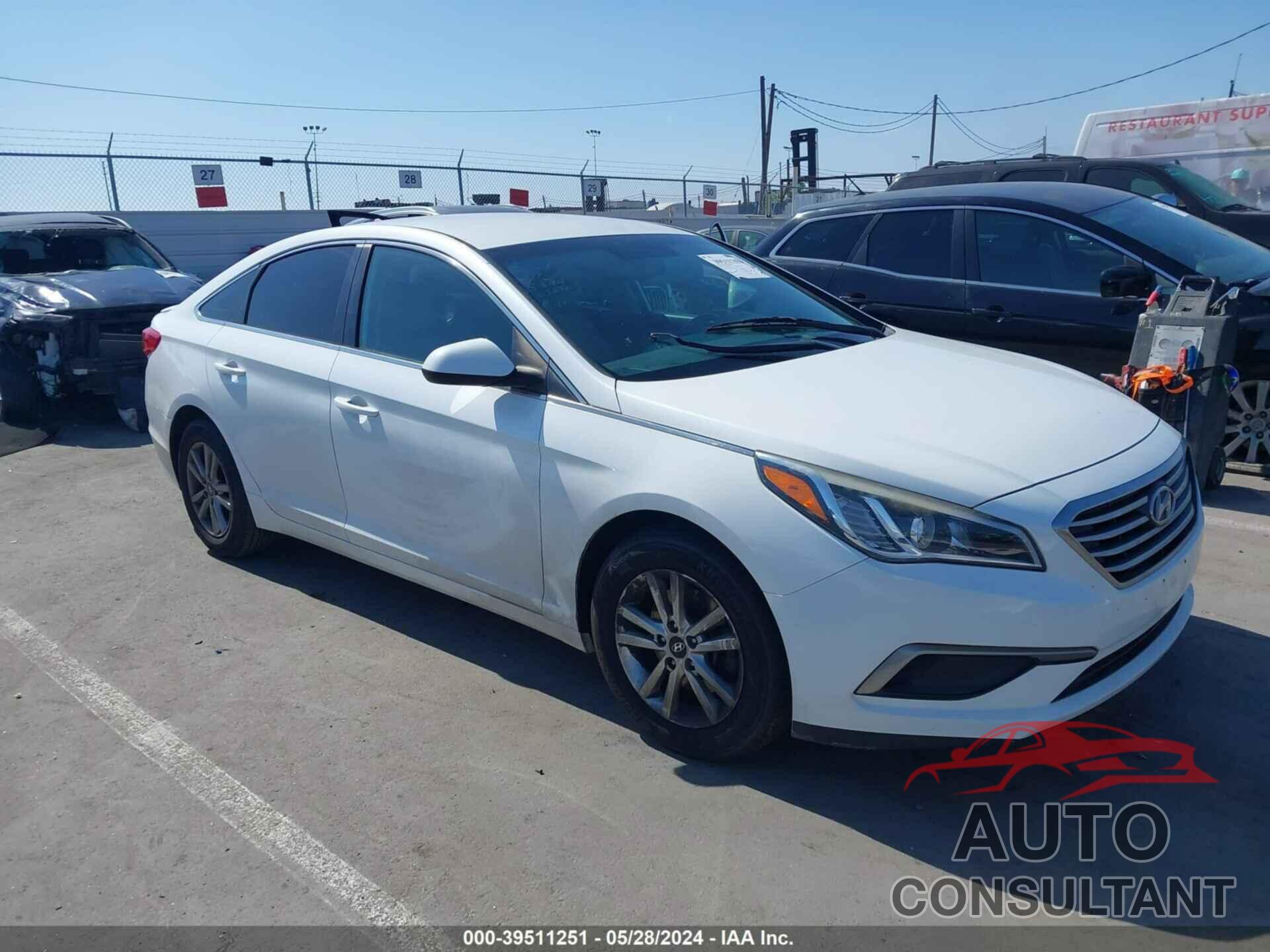 HYUNDAI SONATA 2017 - 5NPE24AFXHH574467