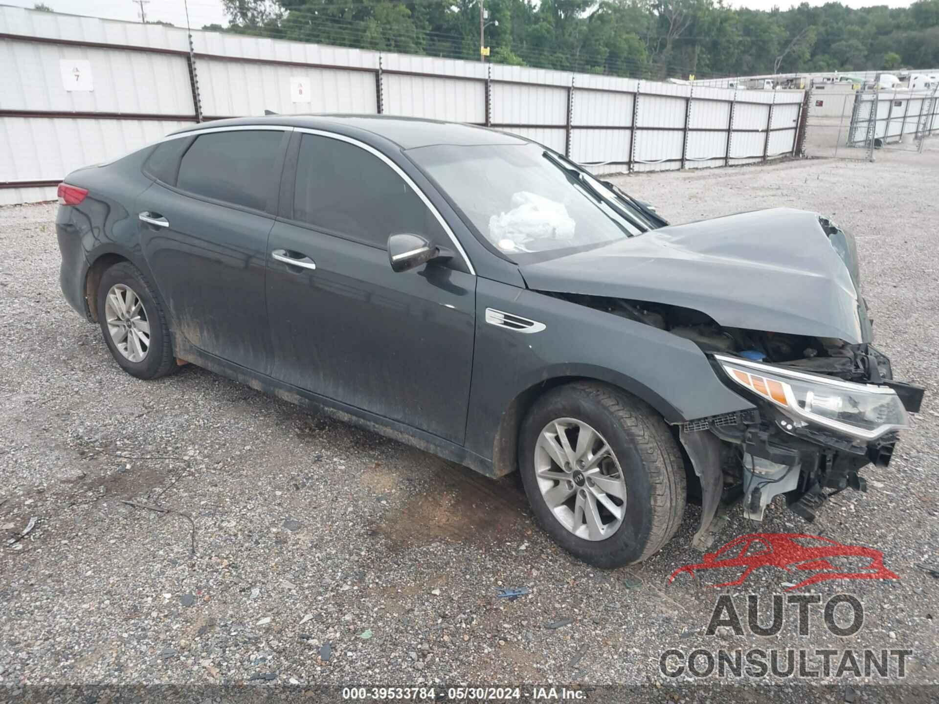 KIA OPTIMA 2016 - KNAGT4L36G5078120