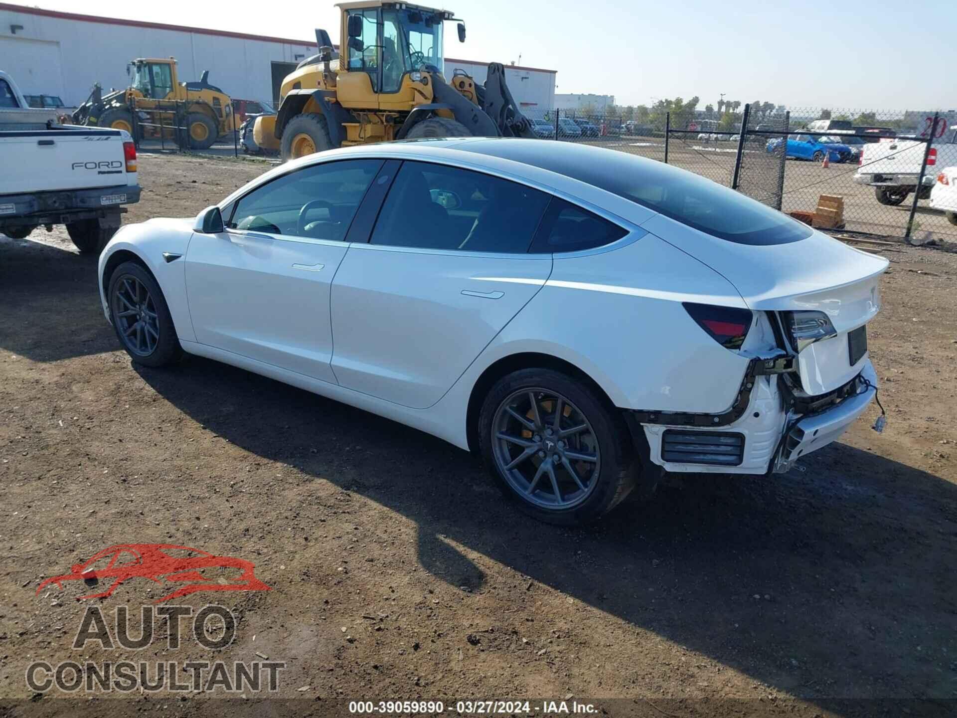 TESLA MODEL 3 2019 - 5YJ3E1EA9KF313946