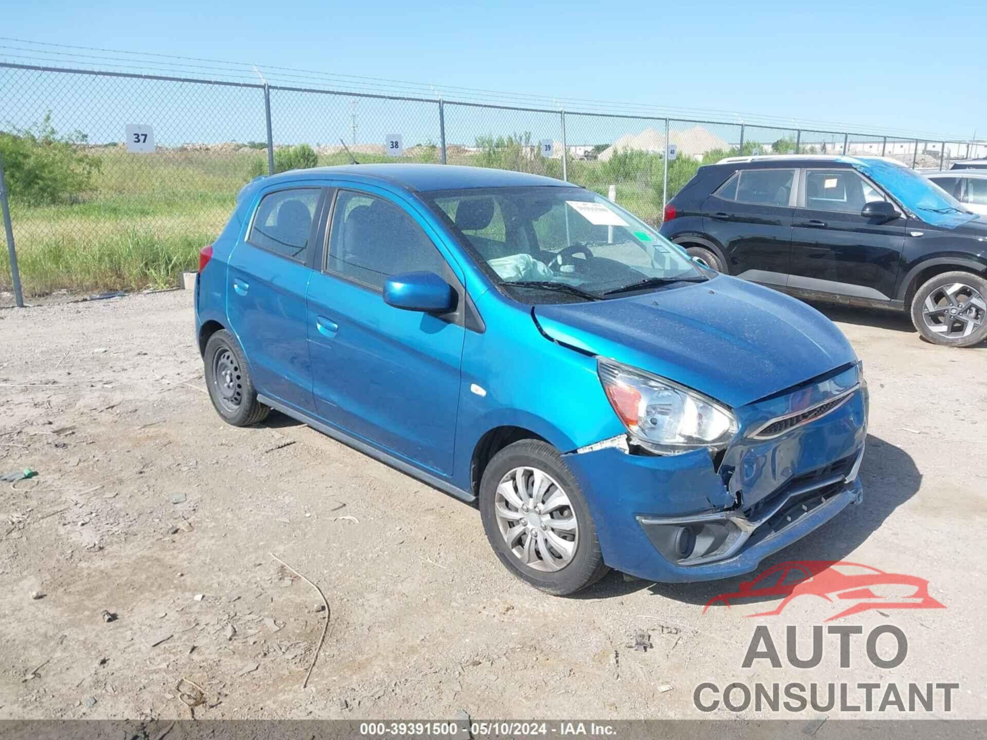 MITSUBISHI MIRAGE 2019 - ML32A3HJ2KH005633