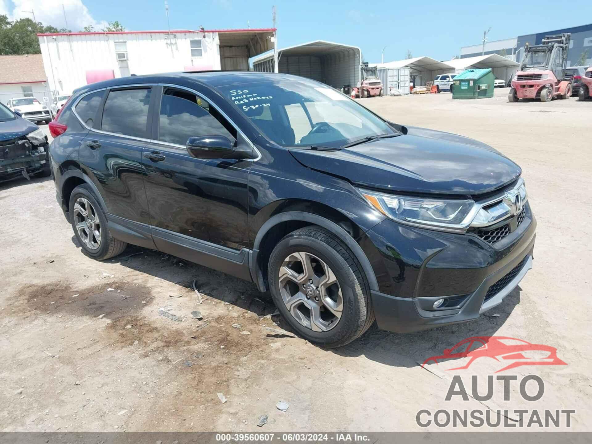 HONDA CR-V 2018 - 5J6RW1H80JA013830