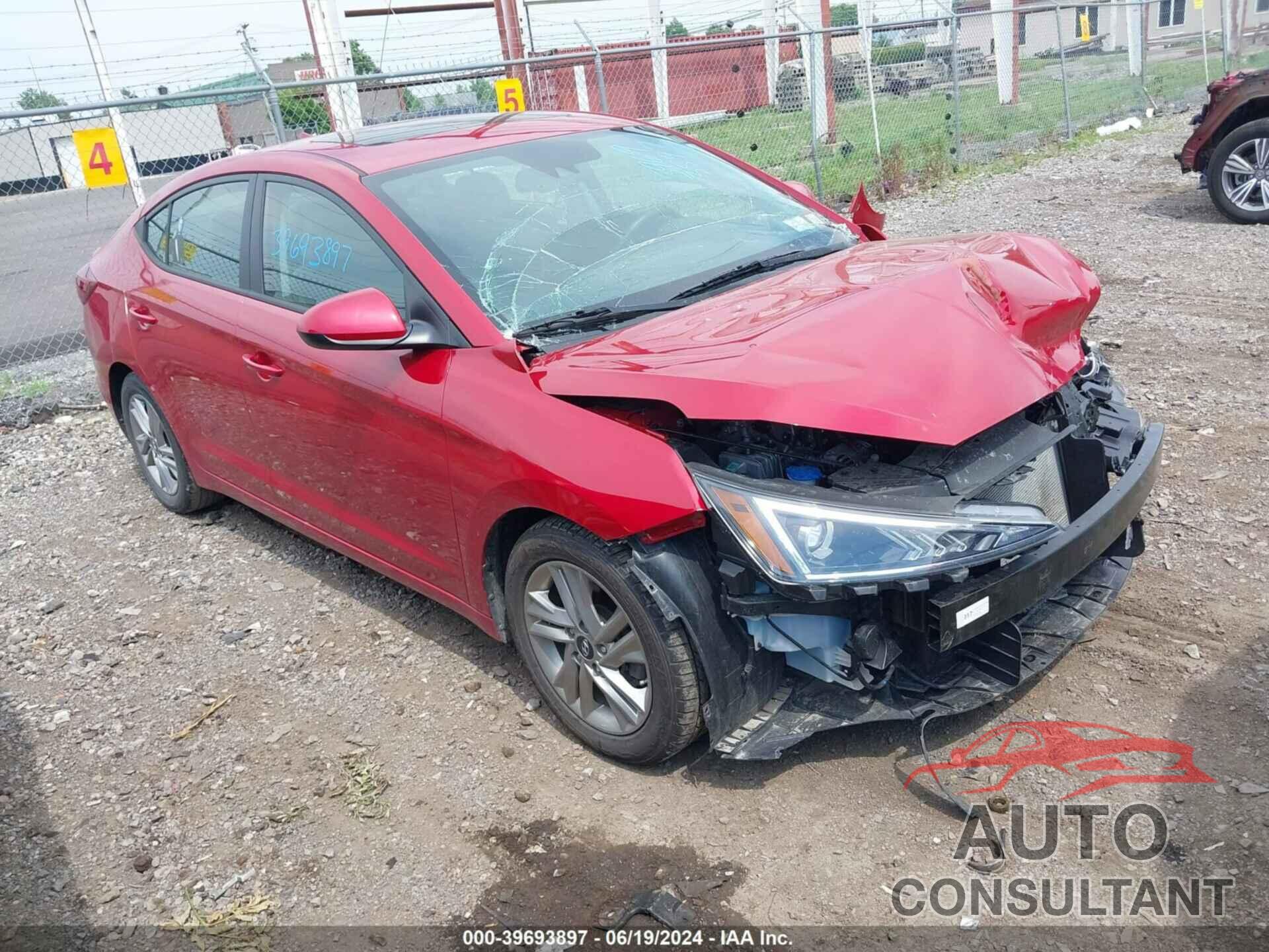 HYUNDAI ELANTRA 2020 - 5NPD84LF4LH532795