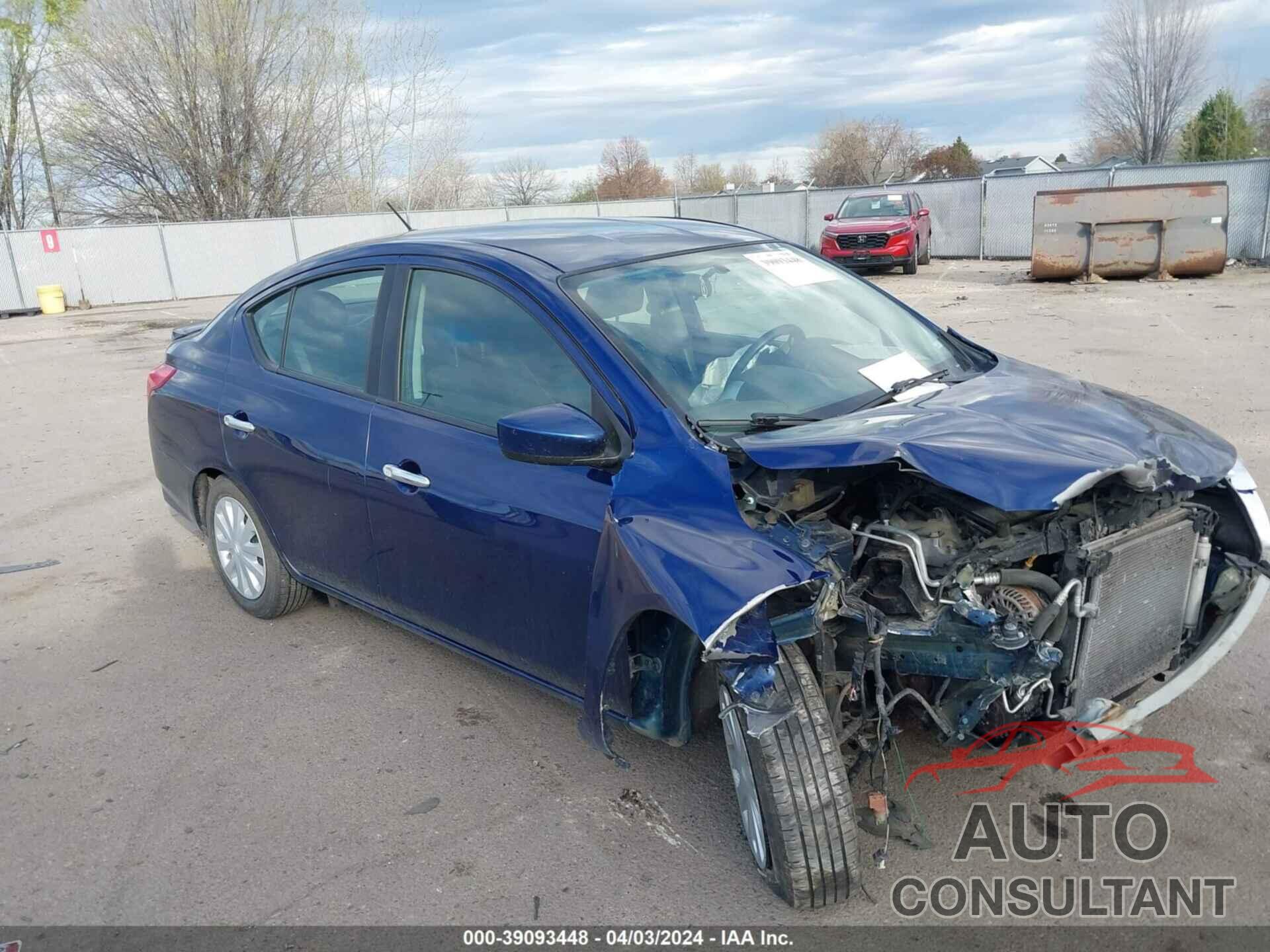 NISSAN VERSA 2019 - 3N1CN7AP7KL822774