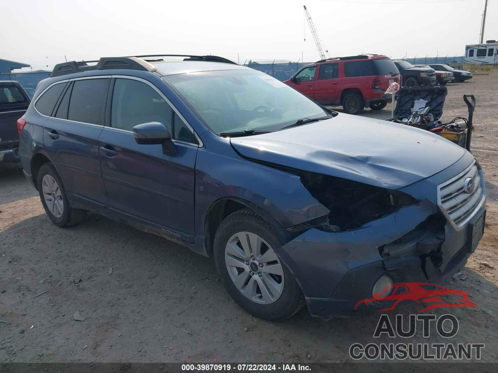 SUBARU OUTBACK 2017 - 4S4BSAFC1H3251058