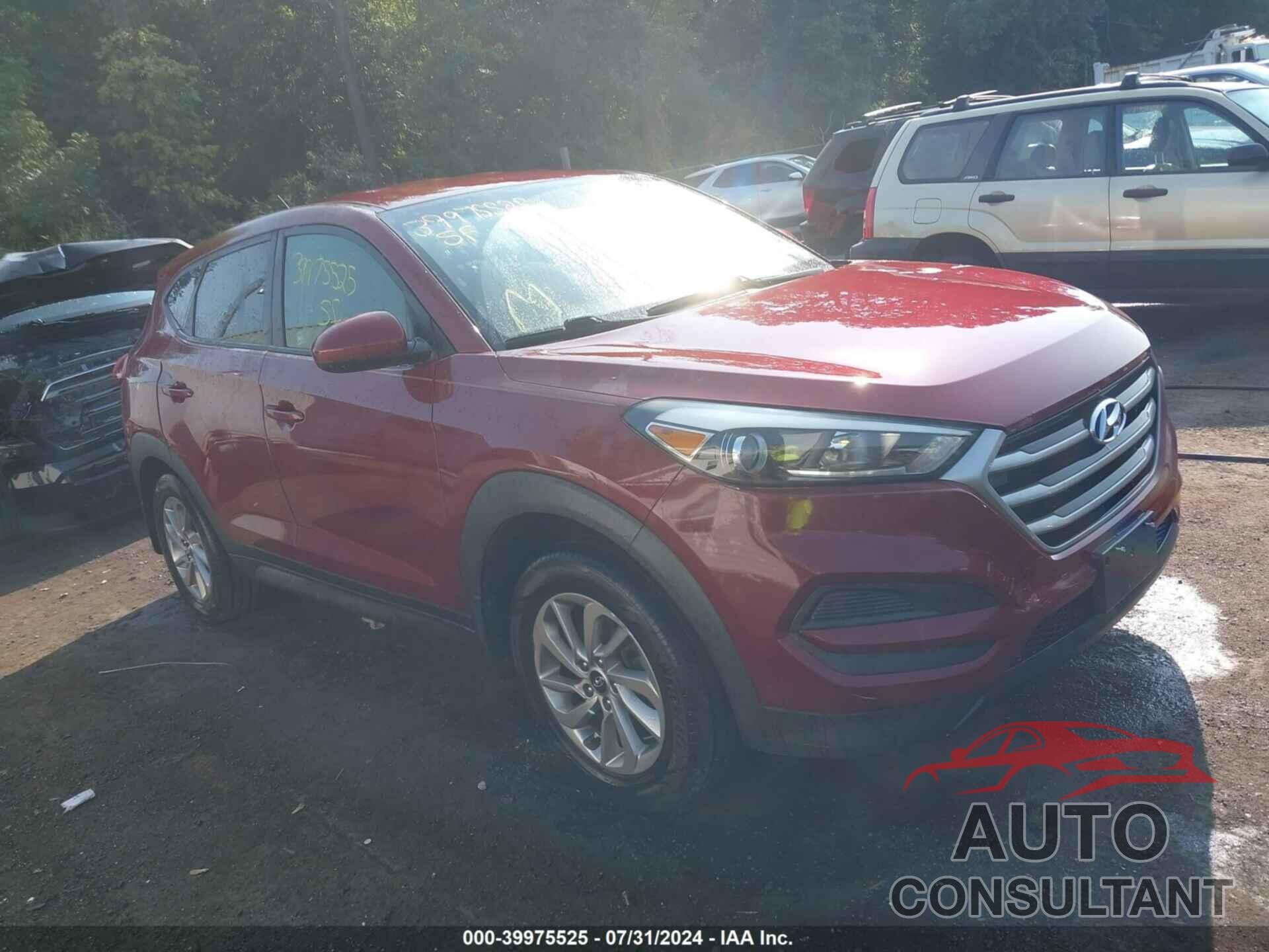 HYUNDAI TUCSON 2018 - KM8J23A4XJU809917