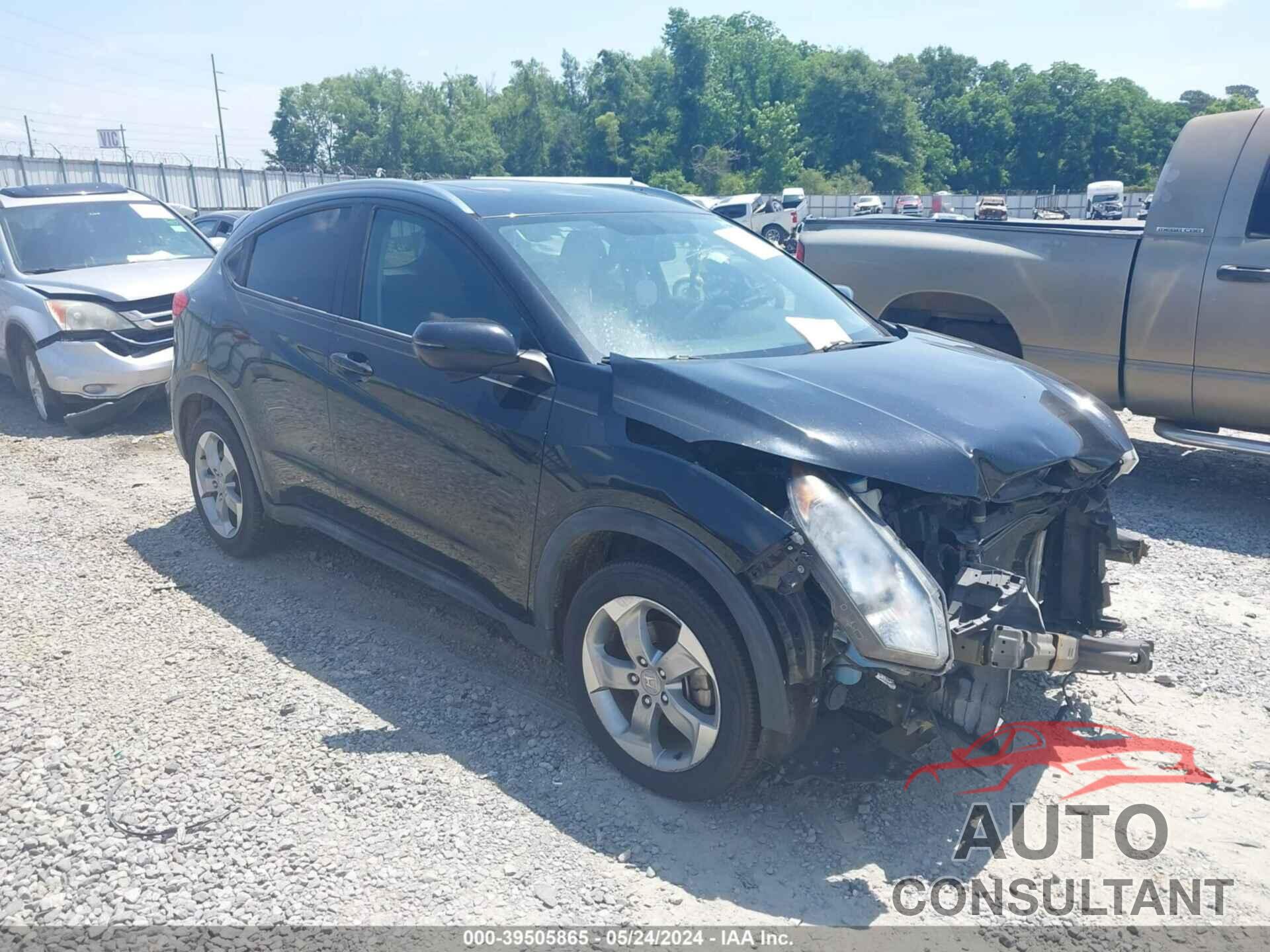 HONDA HR-V 2016 - 3CZRU5H70GM753197
