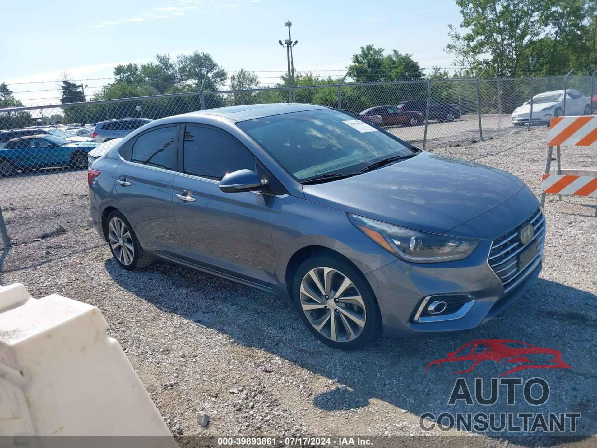 HYUNDAI ACCENT 2018 - 3KPC34A36JE017169