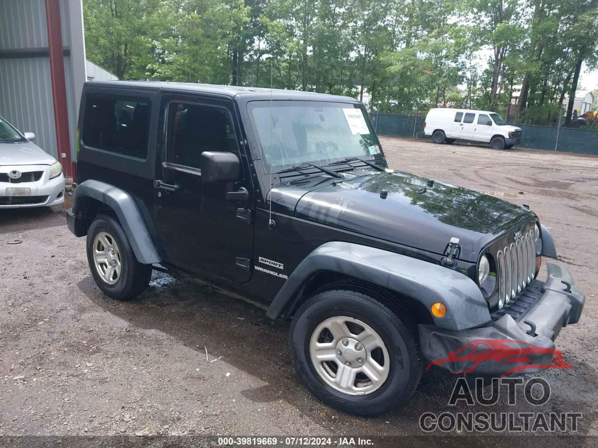 JEEP WRANGLER 2012 - 1C4AJWAG0CL212237