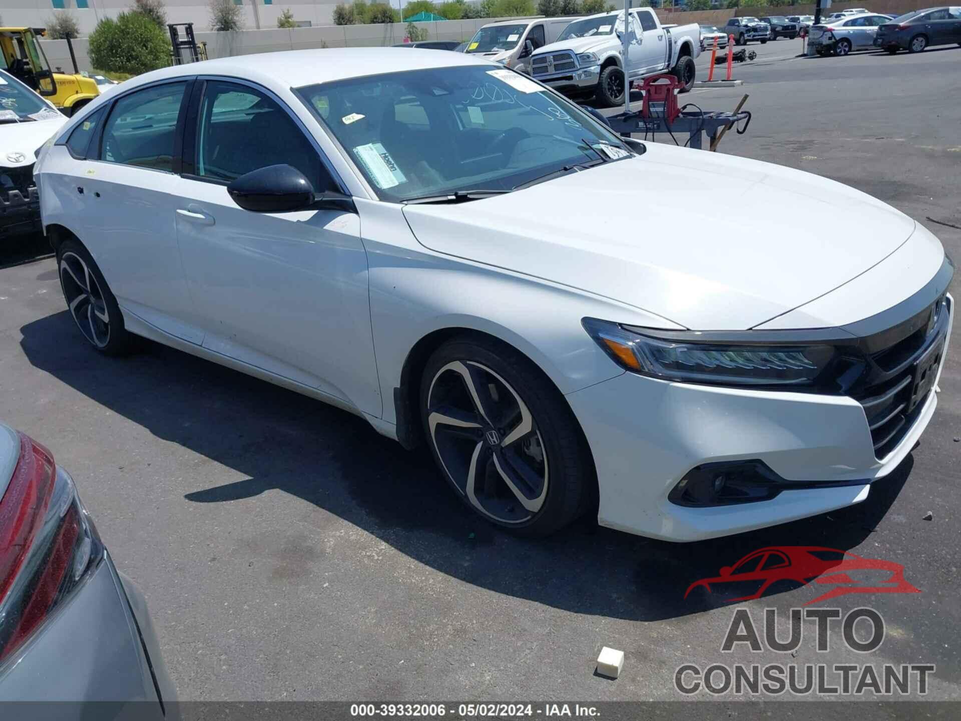 HONDA ACCORD 2022 - 1HGCV1F30NA098195