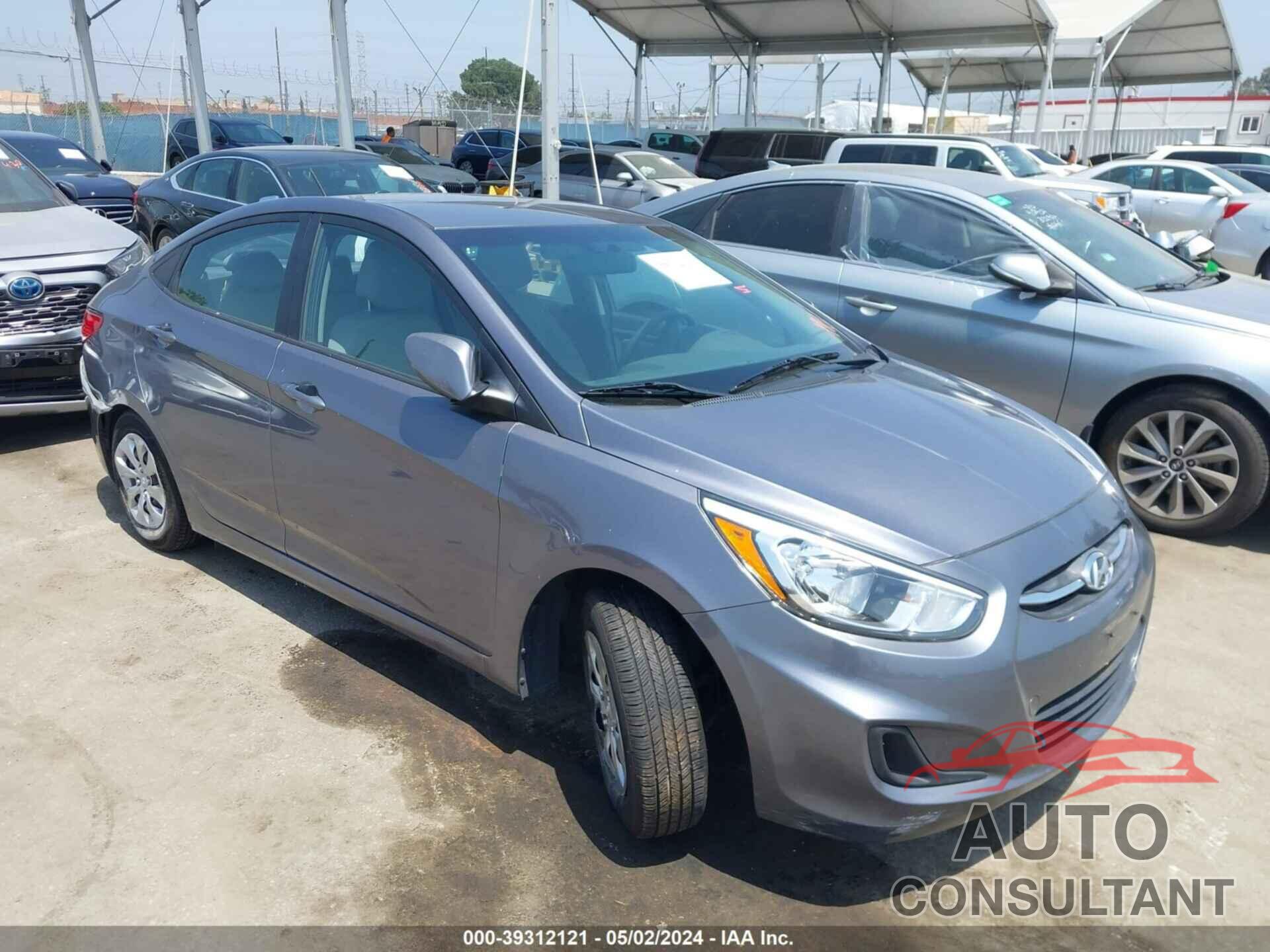 HYUNDAI ACCENT 2016 - KMHCT4AE8GU164035