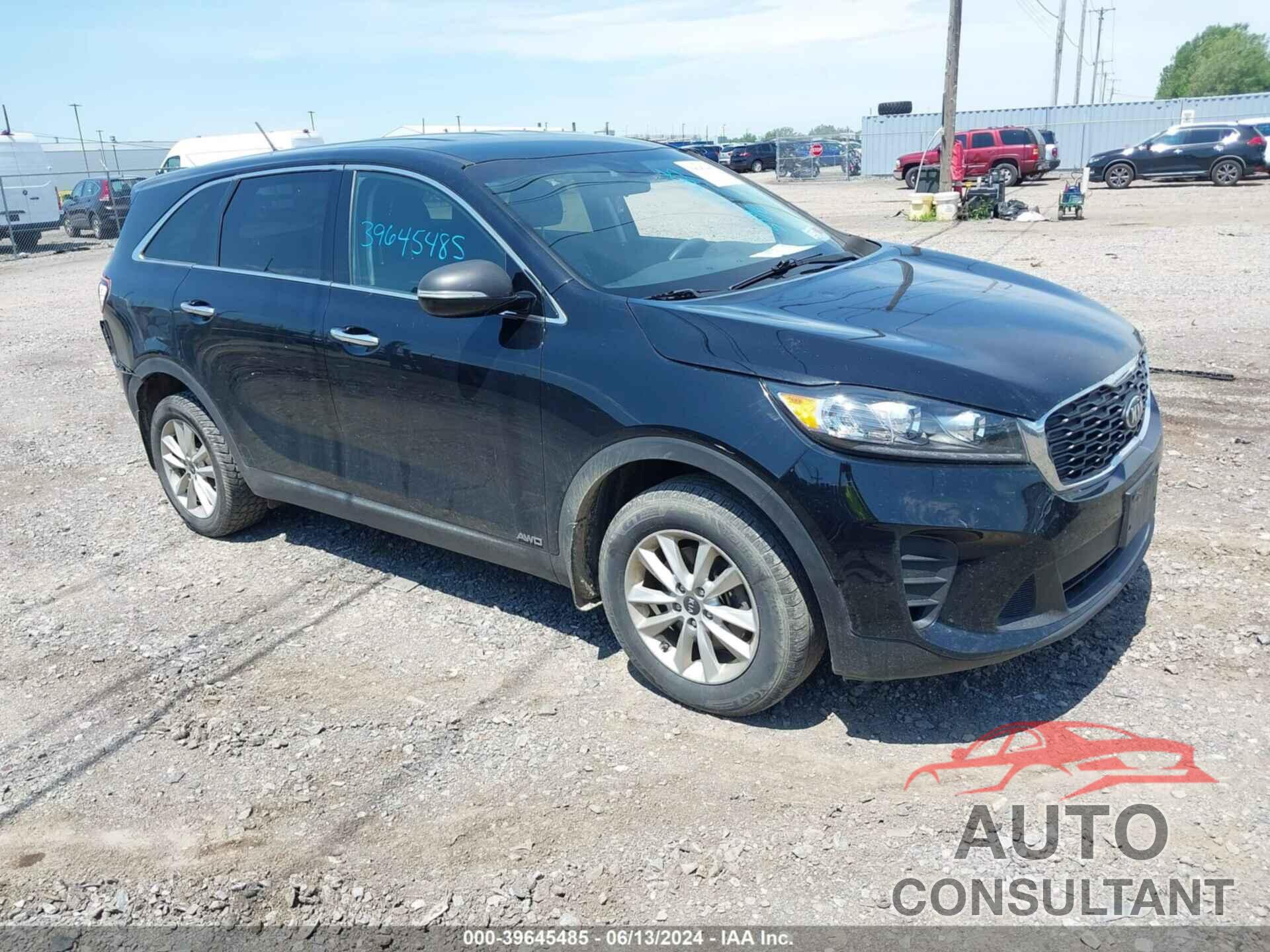 KIA SORENTO 2019 - 5XYPGDA36KG523613