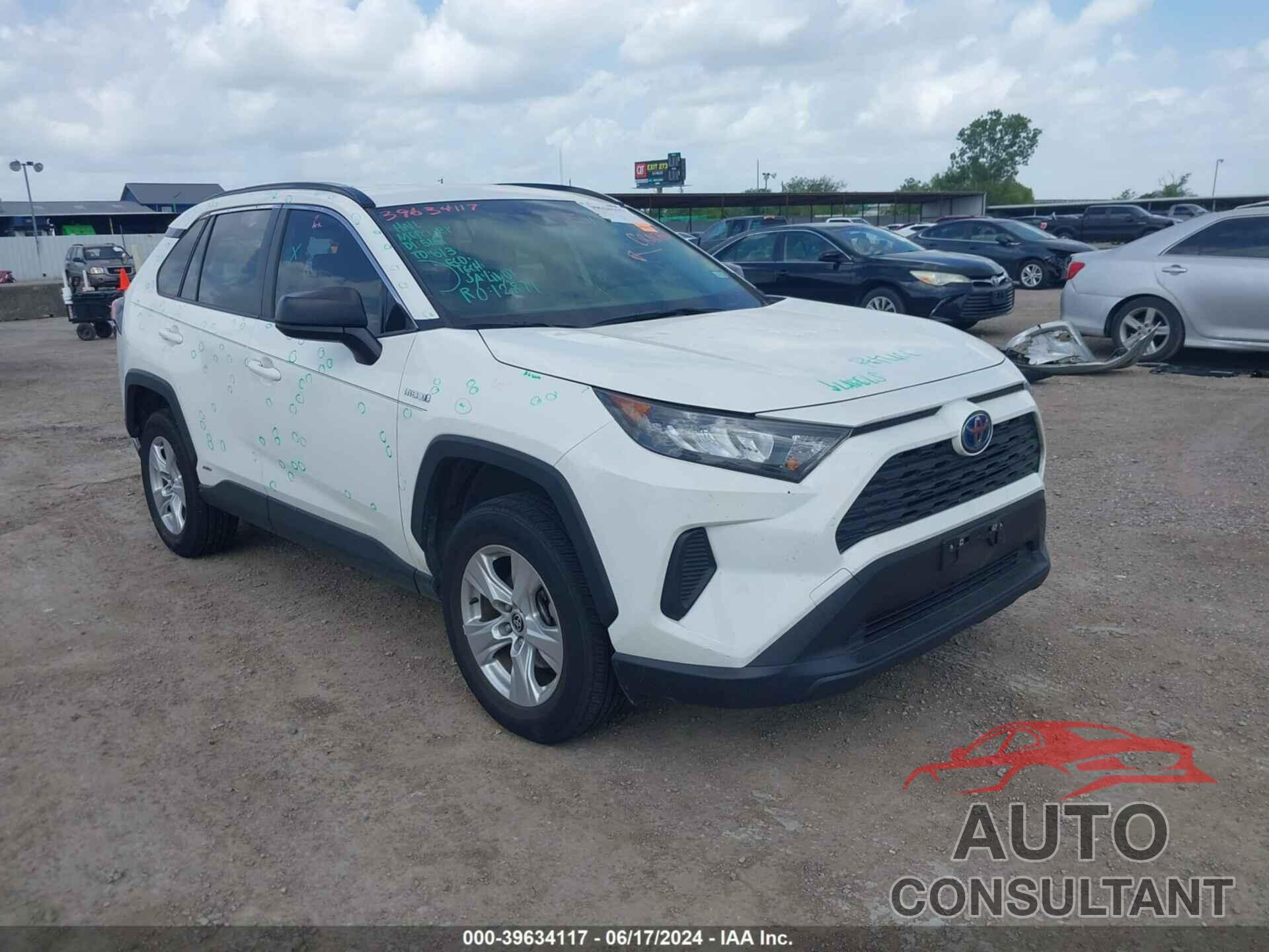 TOYOTA RAV4 HYBRID 2021 - JTMLWRFV3MD130100