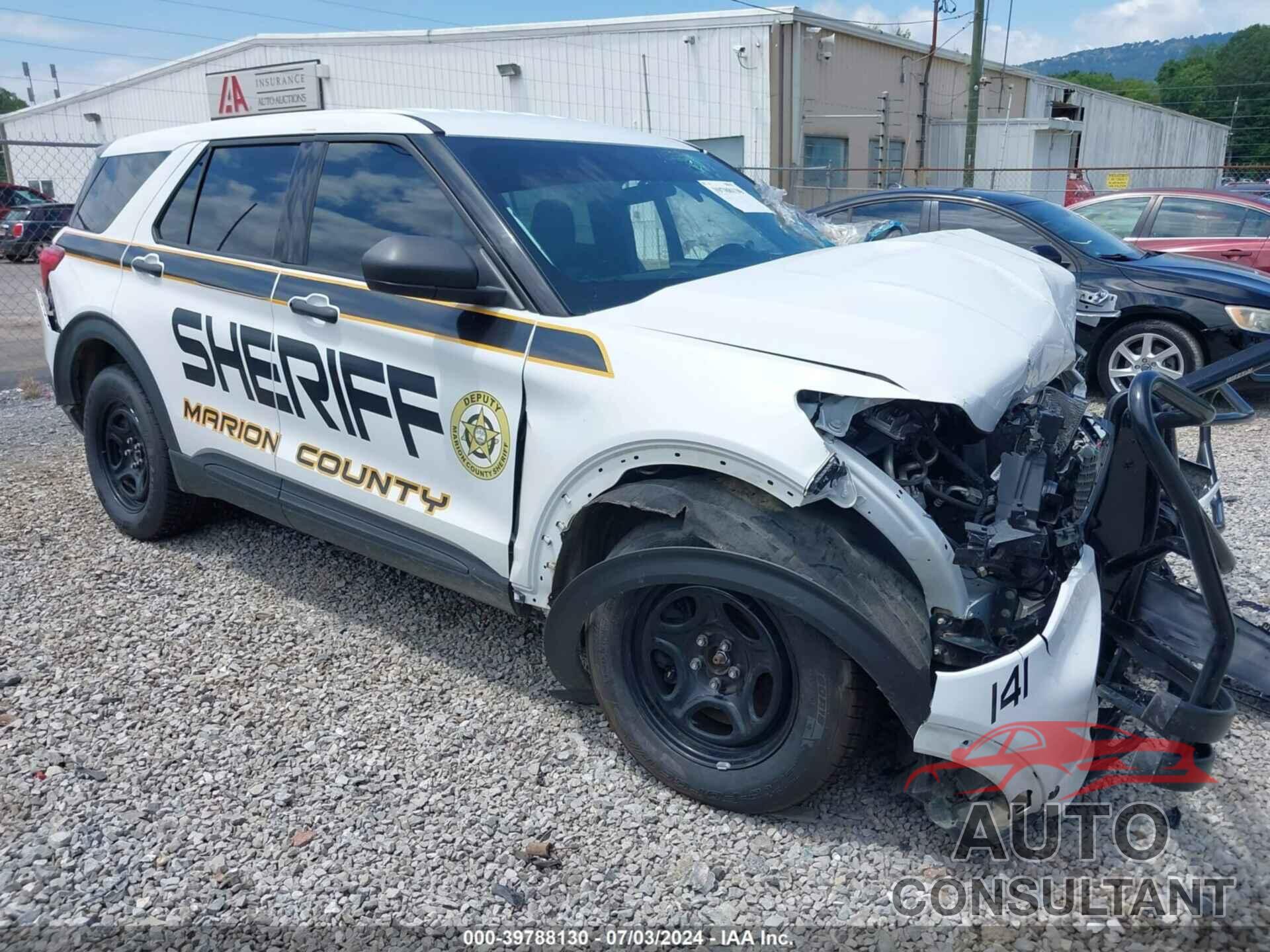 FORD POLICE INTERCEPTOR UTILITY 2022 - 1FM5K8AB2NGA04141