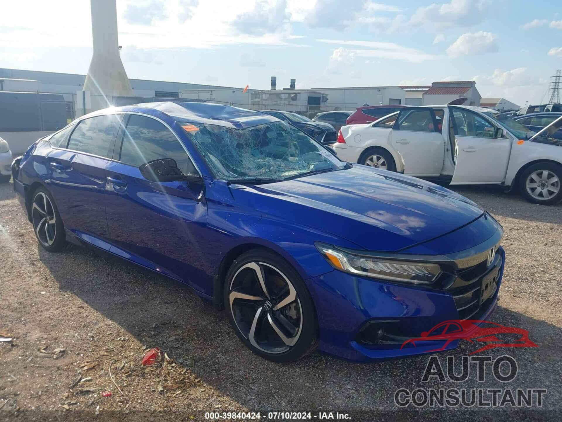 HONDA ACCORD 2022 - 1HGCV1F32NA062234