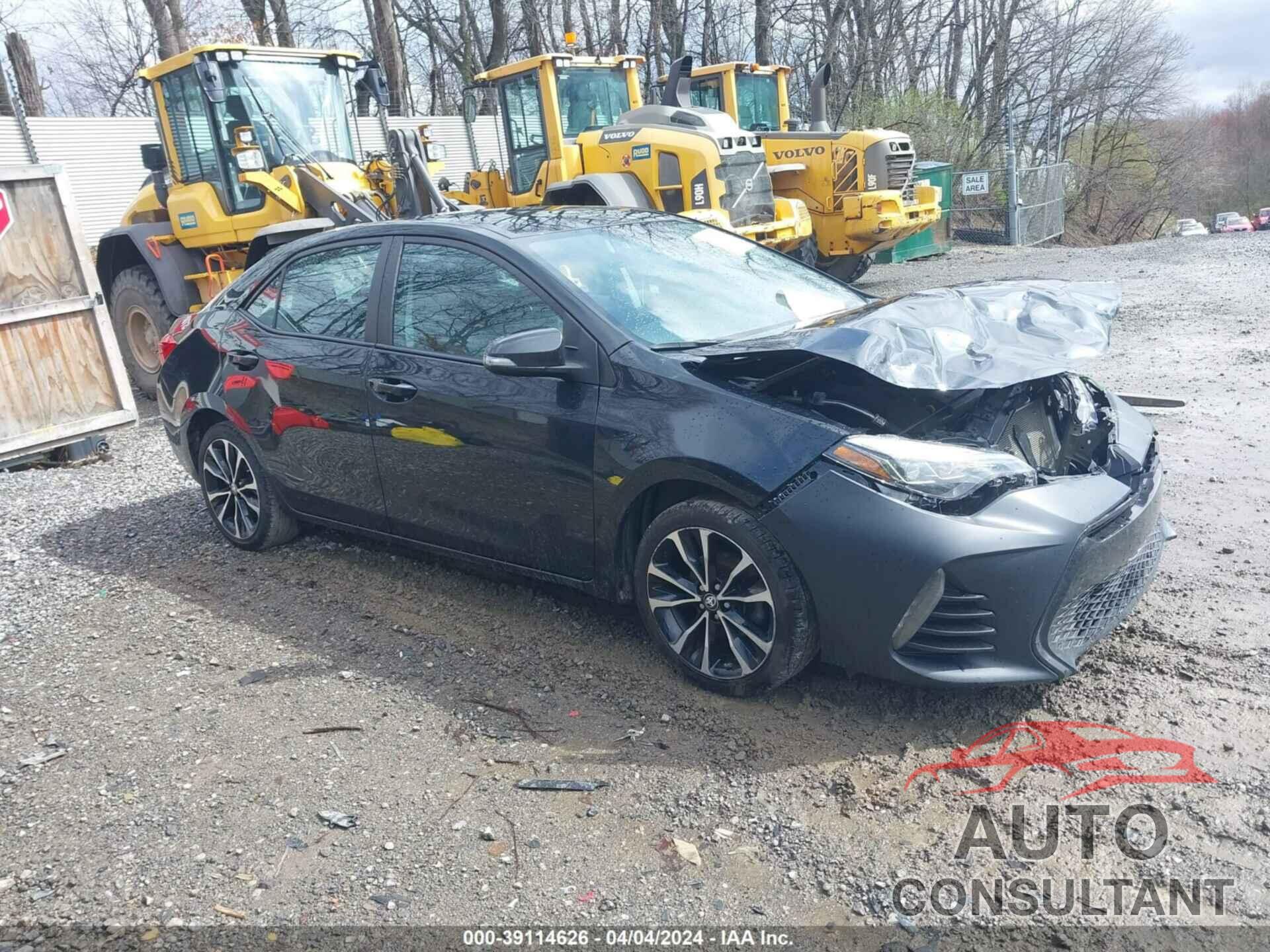TOYOTA COROLLA 2018 - 2T1BURHE8JC048483