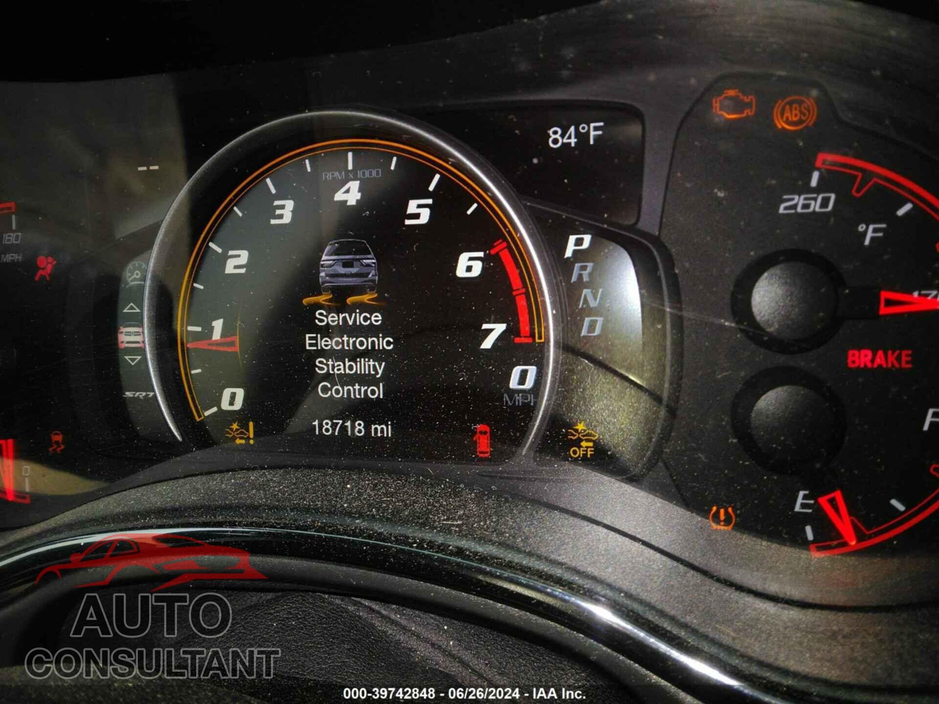 DODGE DURANGO 2021 - 1C4SDJGJ3MC573920
