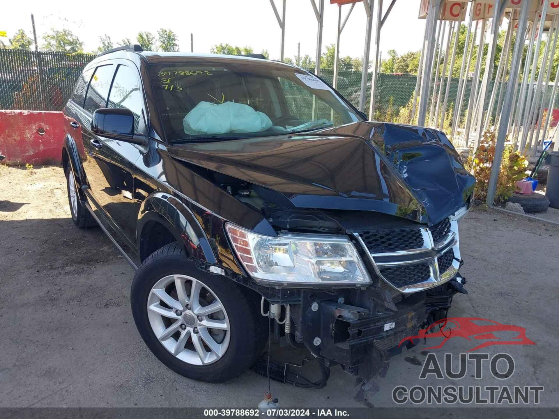 DODGE JOURNEY 2017 - 3C4PDCBGXHT531266