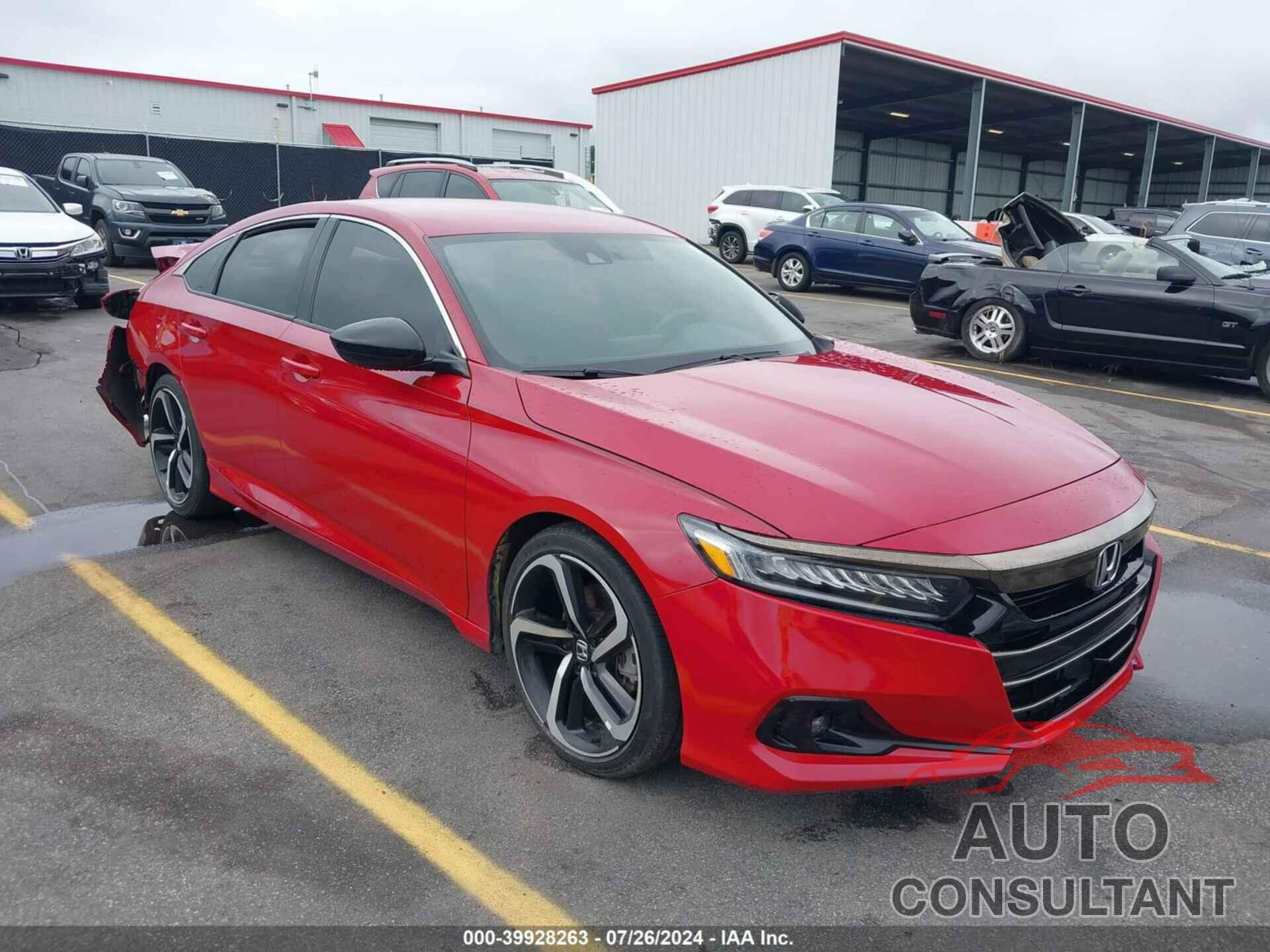 HONDA ACCORD 2022 - 1HGCV1F39NA000233