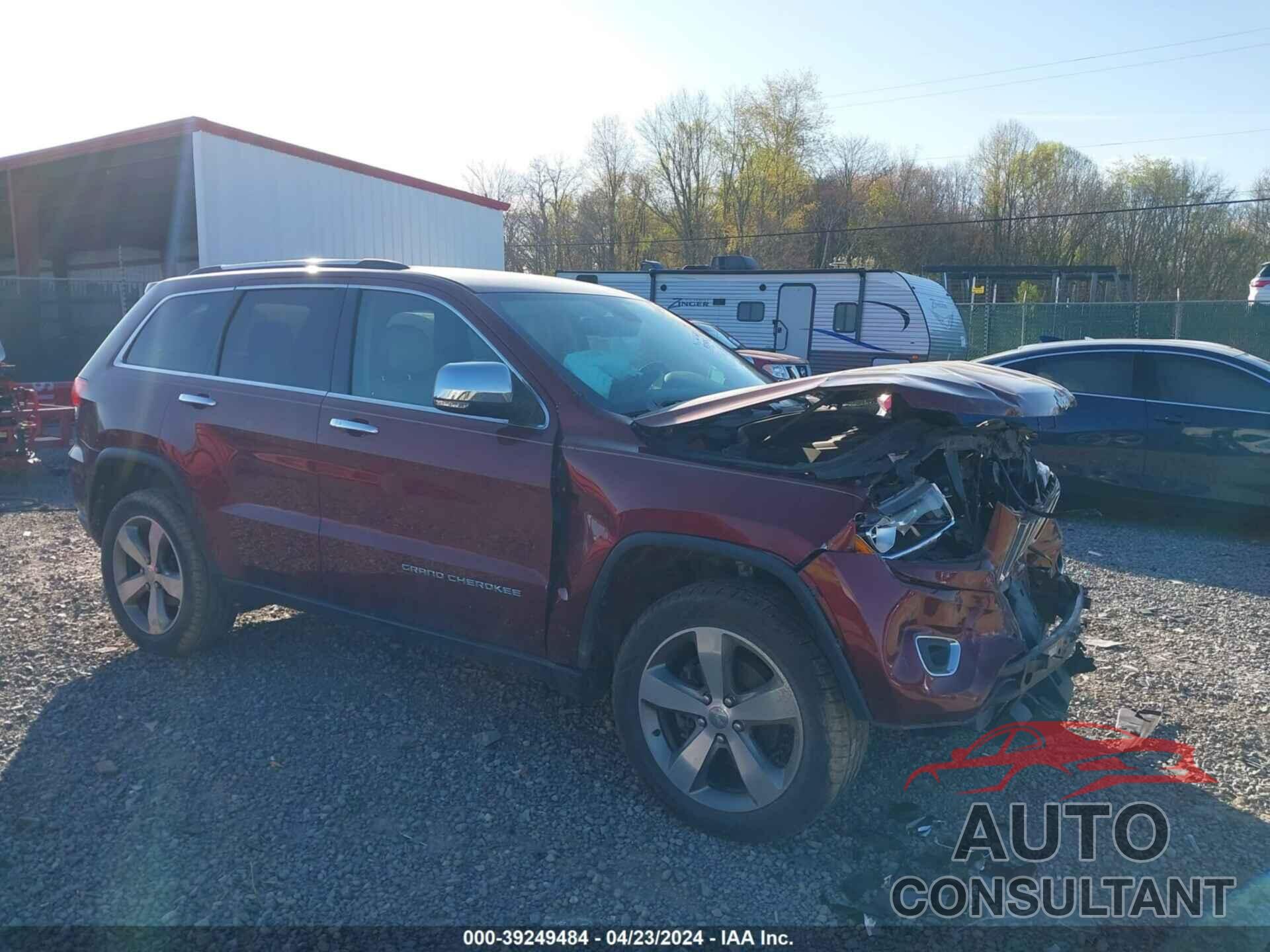 JEEP GRAND CHEROKEE 2016 - 1C4RJFBG7GC429405