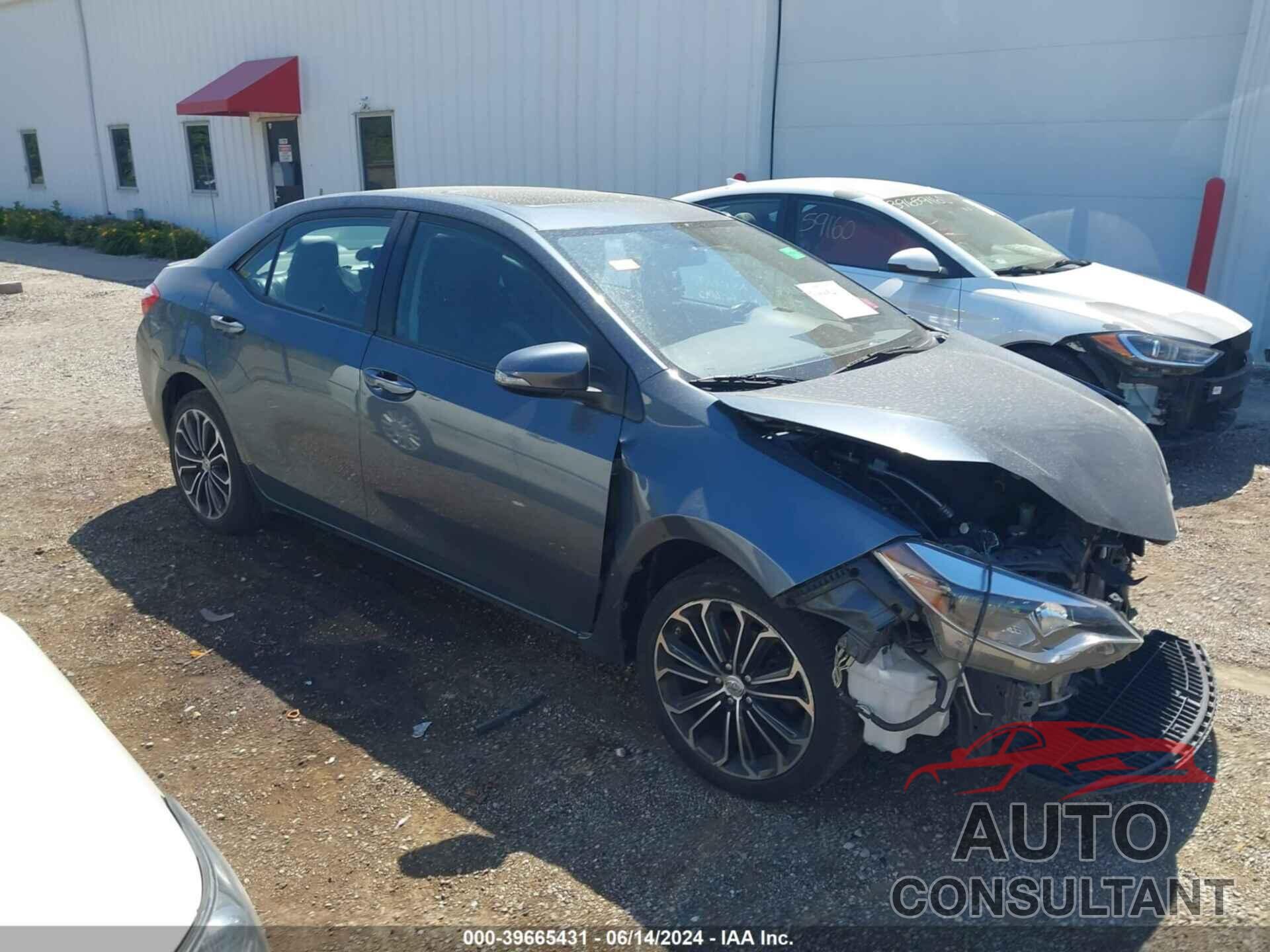 TOYOTA COROLLA 2016 - 2T1BURHE1GC531256