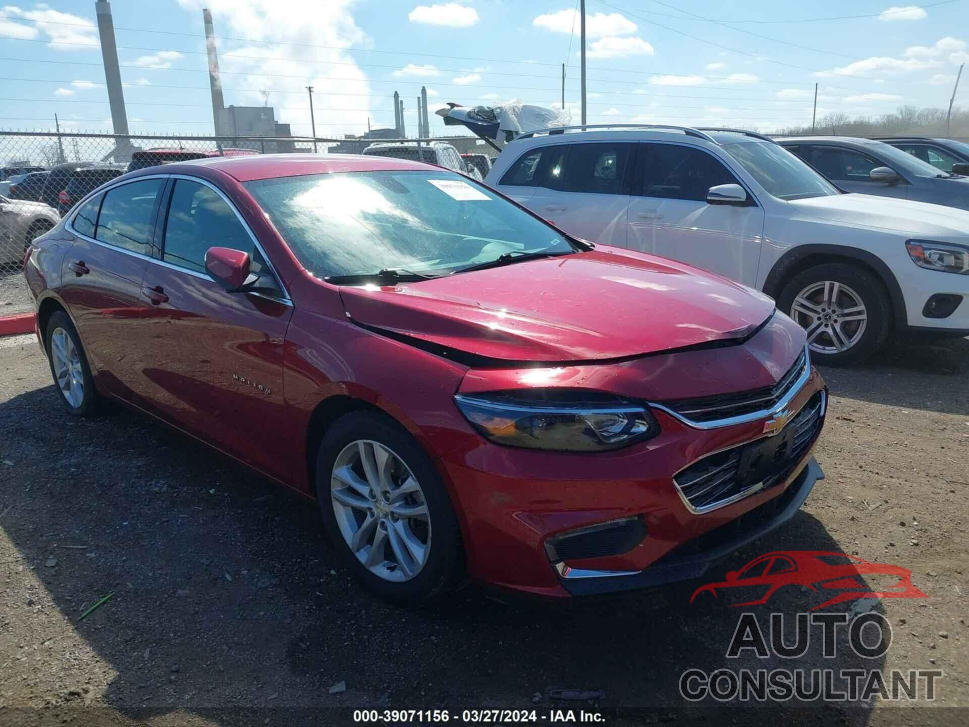 CHEVROLET MALIBU 2017 - 1G1ZE5ST8HF148704