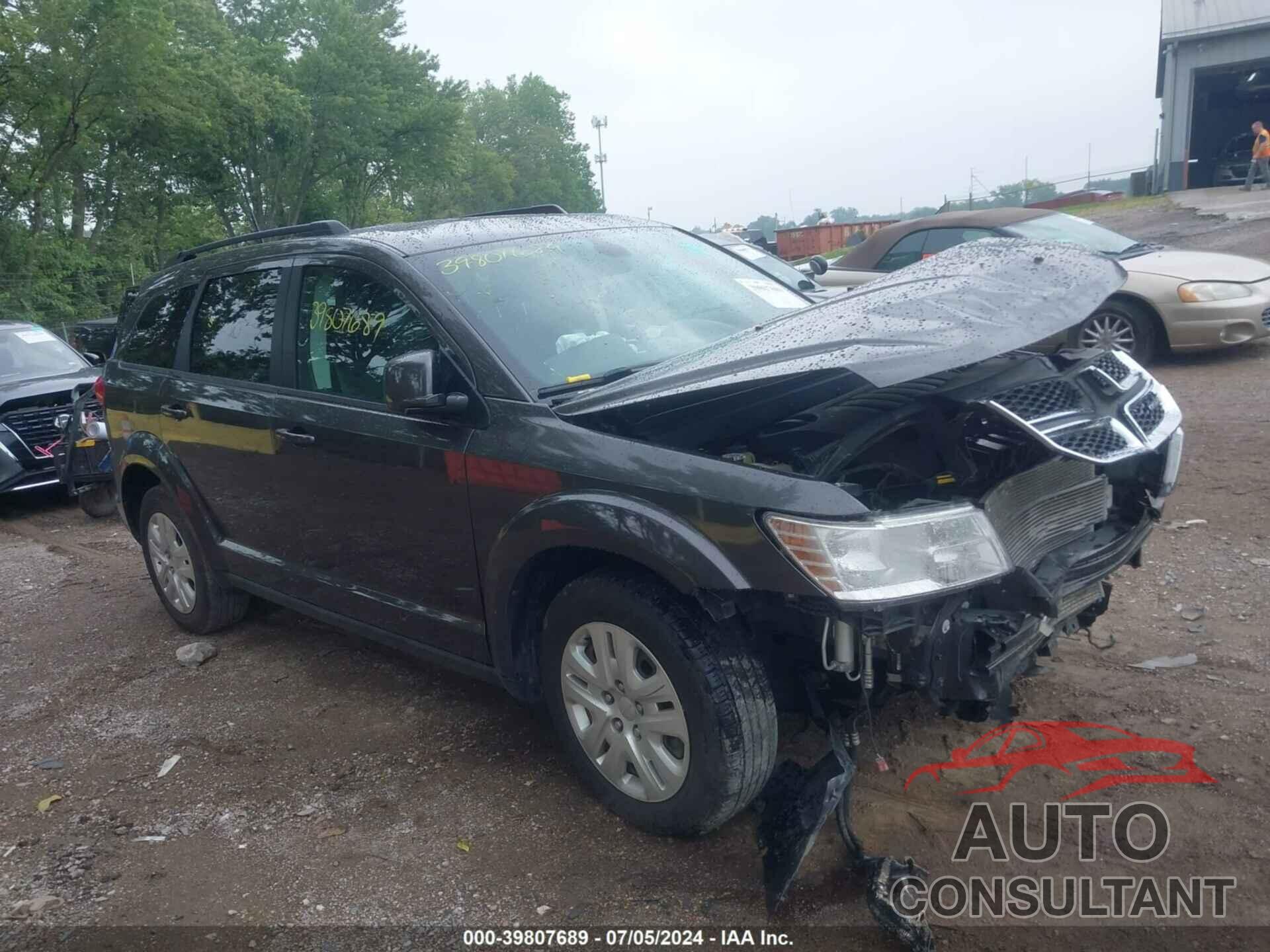 DODGE JOURNEY 2018 - 3C4PDCBG3JT522334