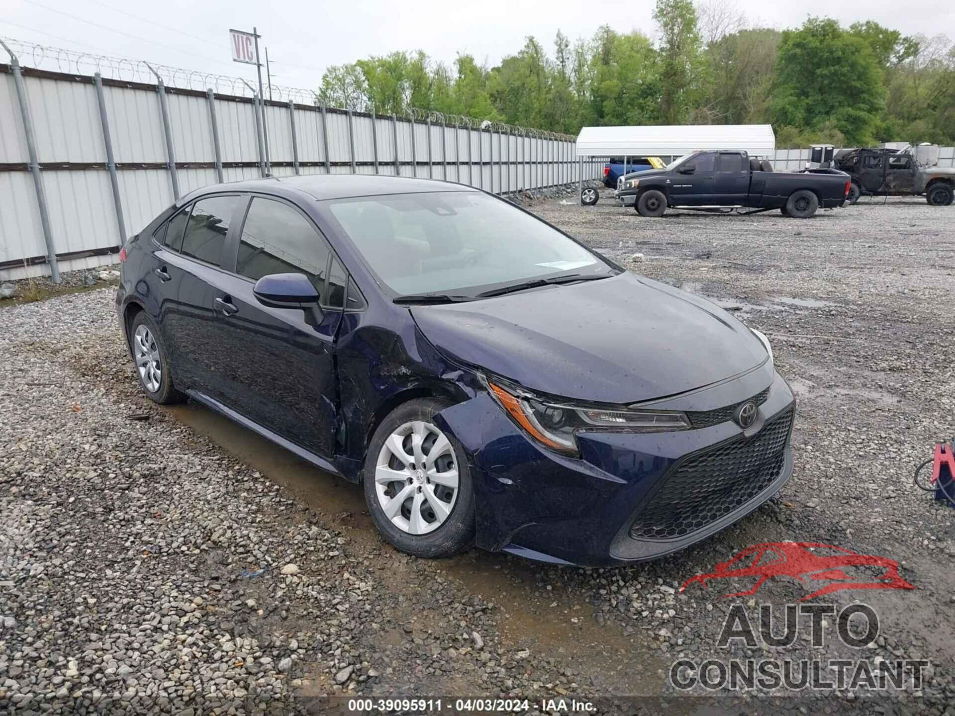 TOYOTA COROLLA 2021 - JTDEPMAE9MJ188312