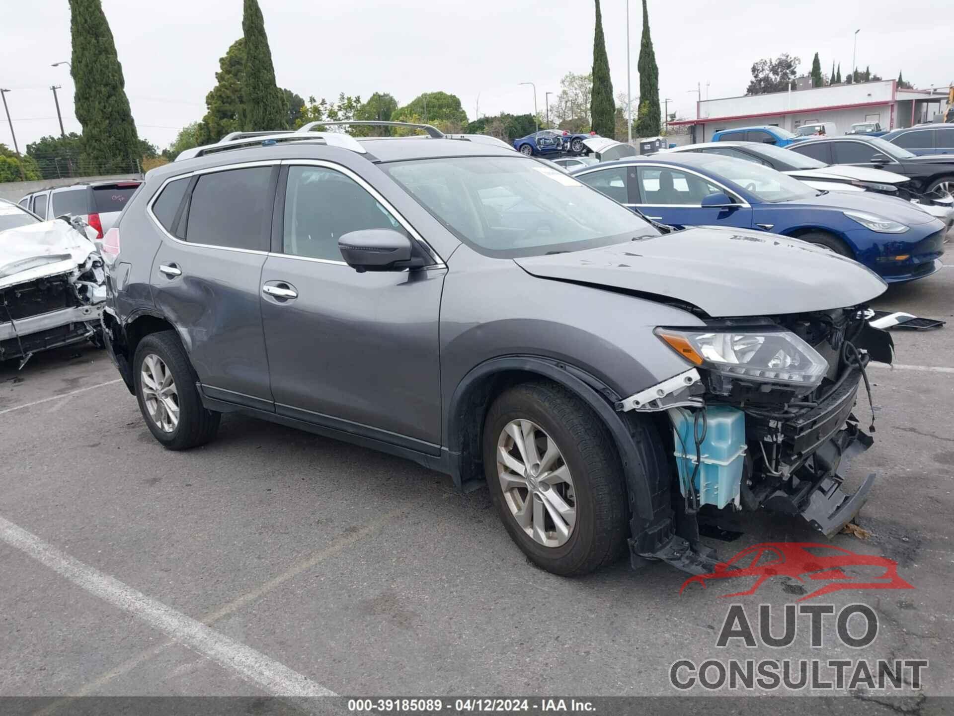 NISSAN ROGUE 2016 - KNMAT2MT3GP626929