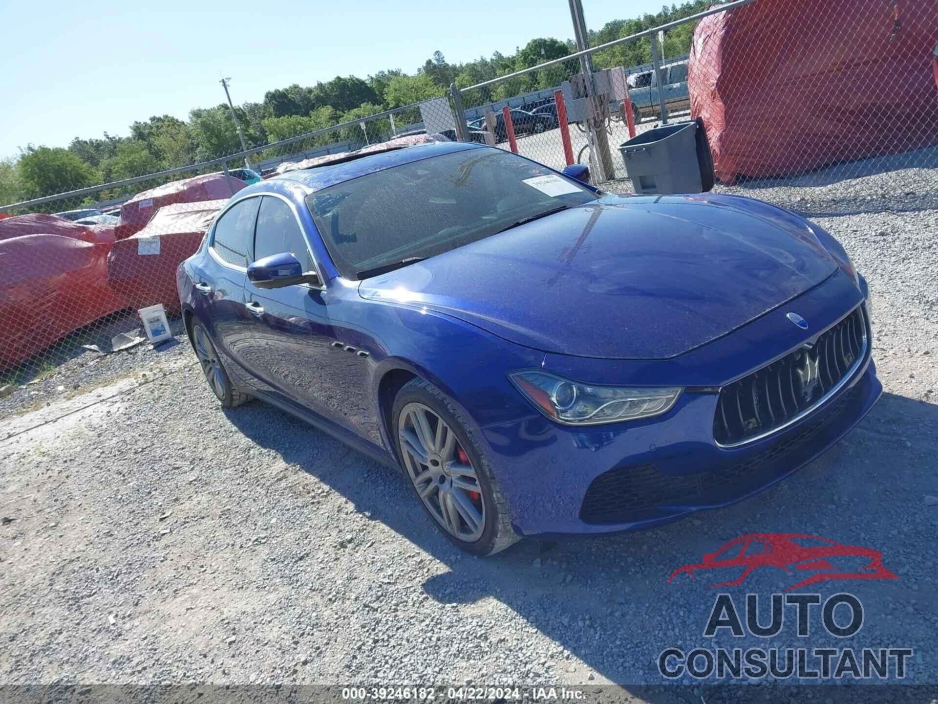 MASERATI GHIBLI 2017 - ZAM57XSL5H1196424