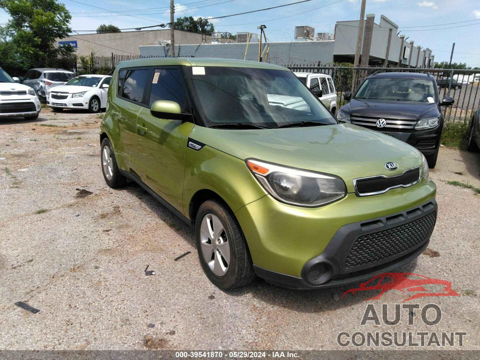 KIA SOUL 2016 - KNDJN2A25G7853240