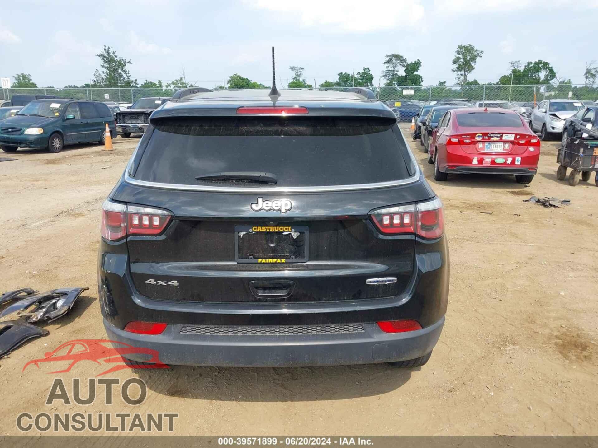 JEEP COMPASS 2019 - 3C4NJDBB4KT704555