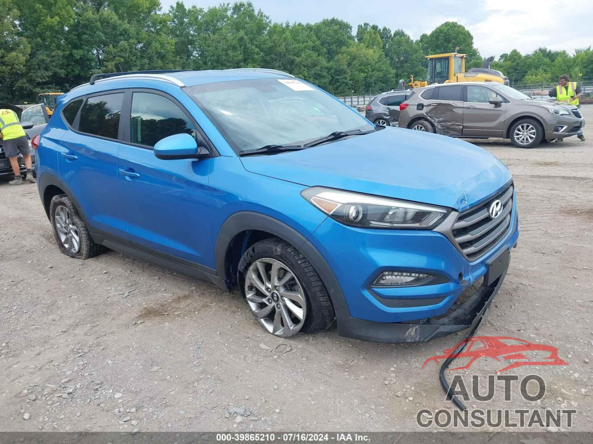 HYUNDAI TUCSON 2016 - KM8J3CA44GU215541