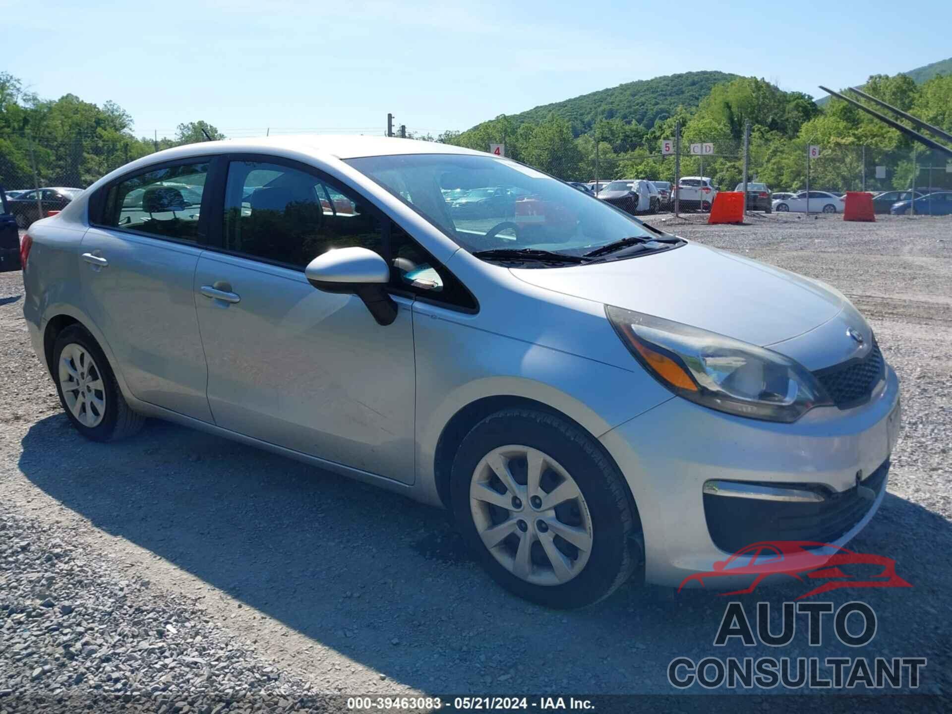 KIA RIO 2017 - KNADM4A3XH6100067