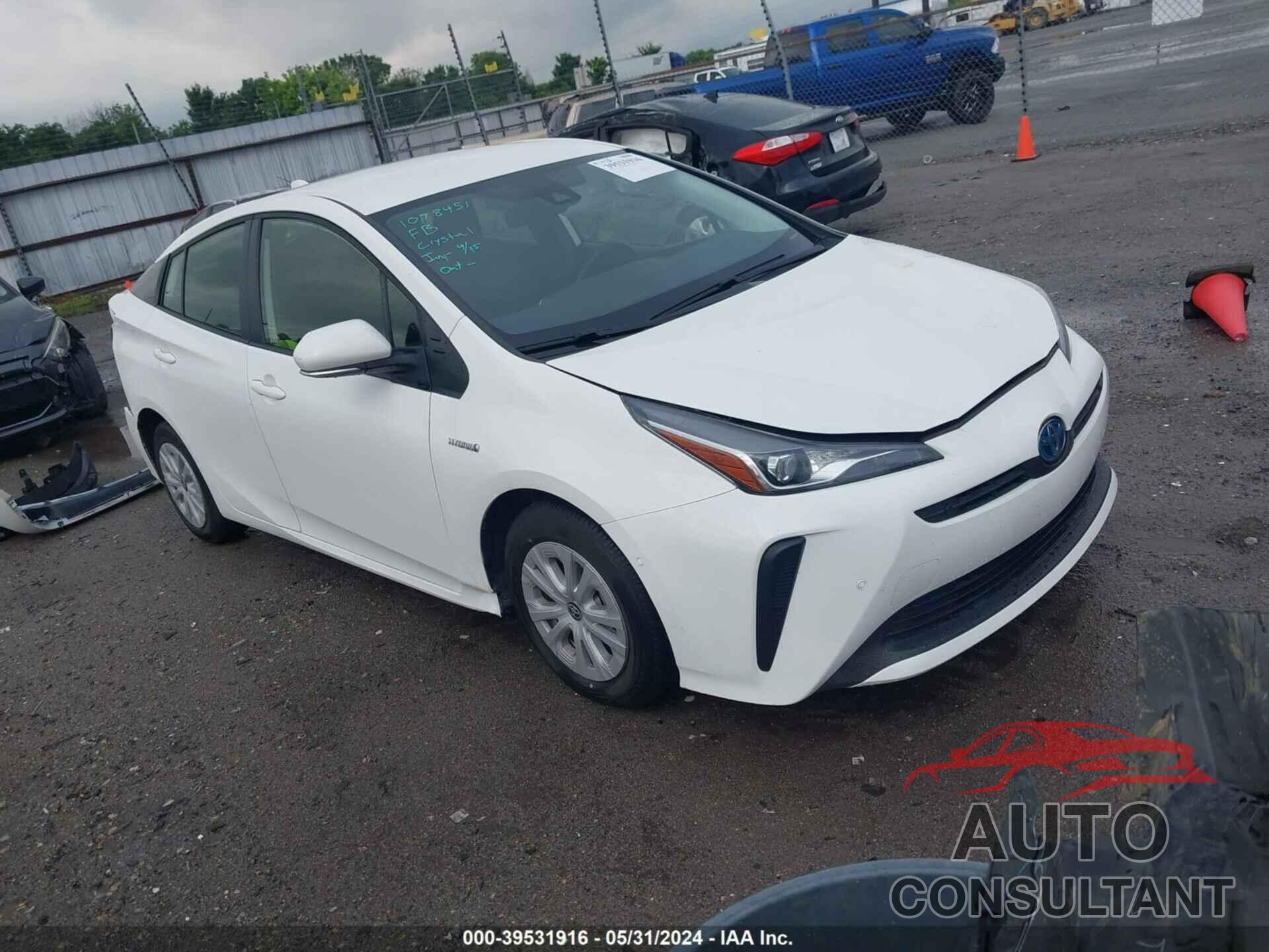 TOYOTA PRIUS 2022 - JTDKAMFU9N3179037