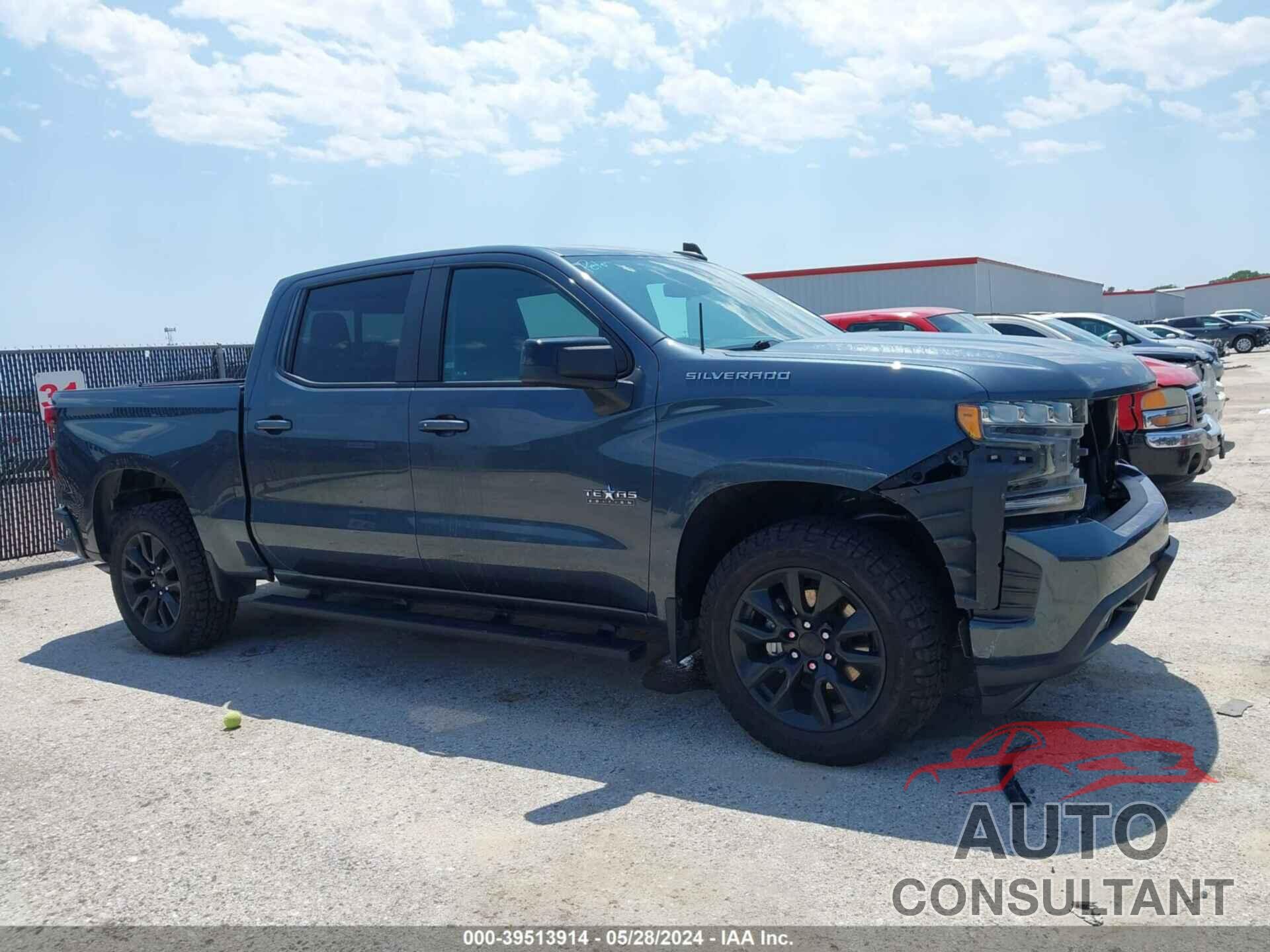 CHEVROLET SILVERADO 1500 2020 - 3GCPWDED7LG395584
