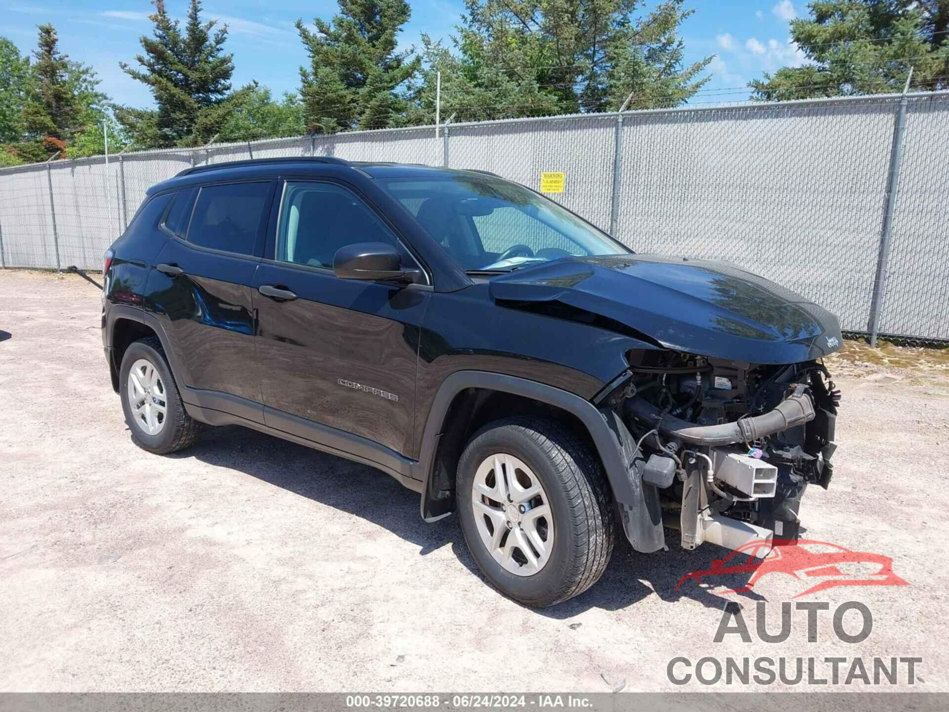 JEEP COMPASS 2018 - 3C4NJDAB7JT107321