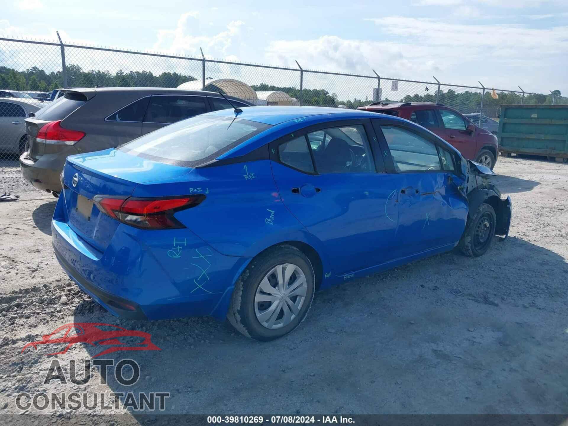 NISSAN VERSA 2020 - 3N1CN8DVXLL802438