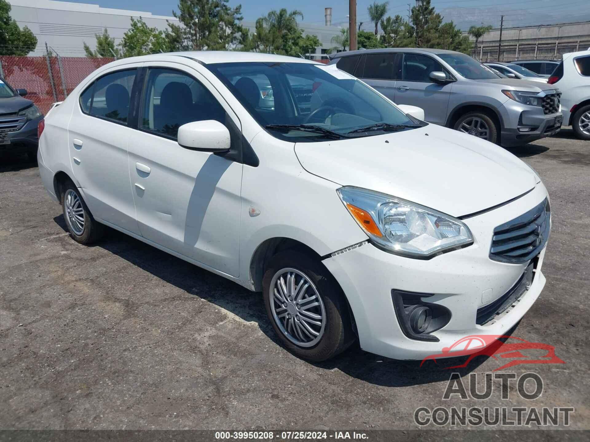 MITSUBISHI MIRAGE G4 2018 - ML32F3FJ9JHF11238