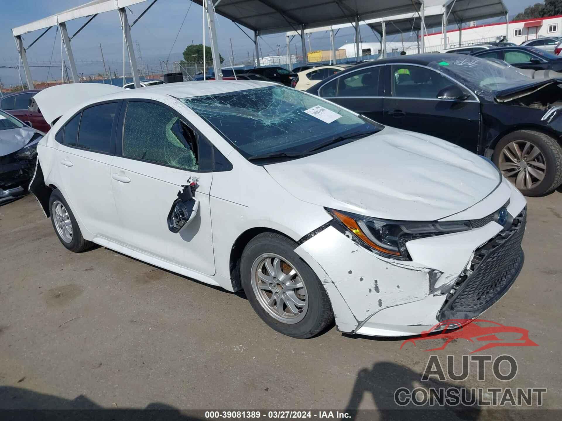 TOYOTA COROLLA 2022 - JTDEAMDE8NJ053188
