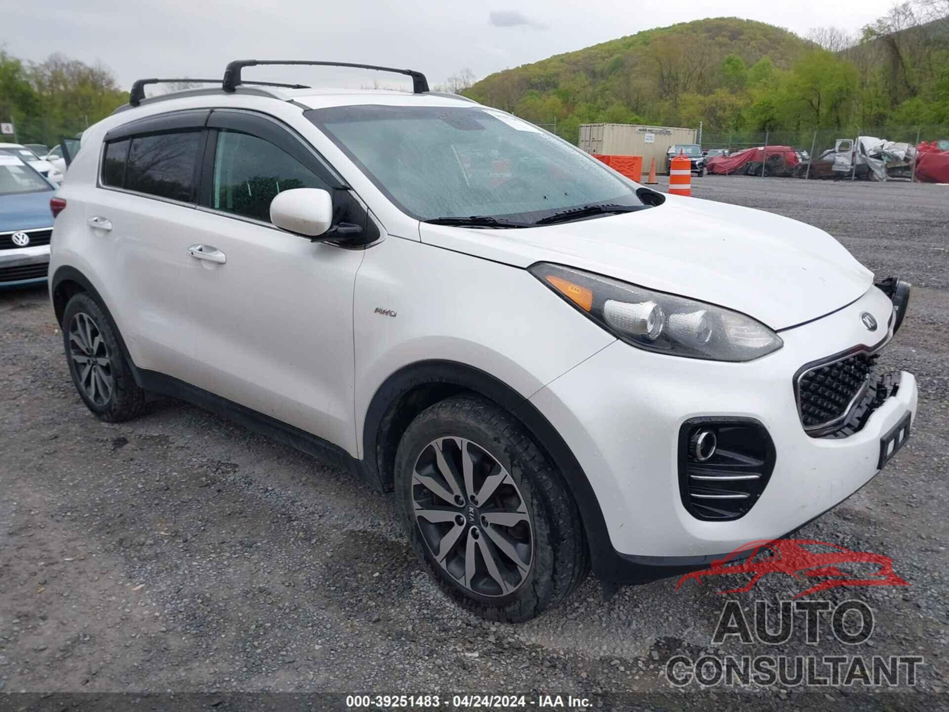 KIA SPORTAGE 2017 - KNDPNCAC5H7056660