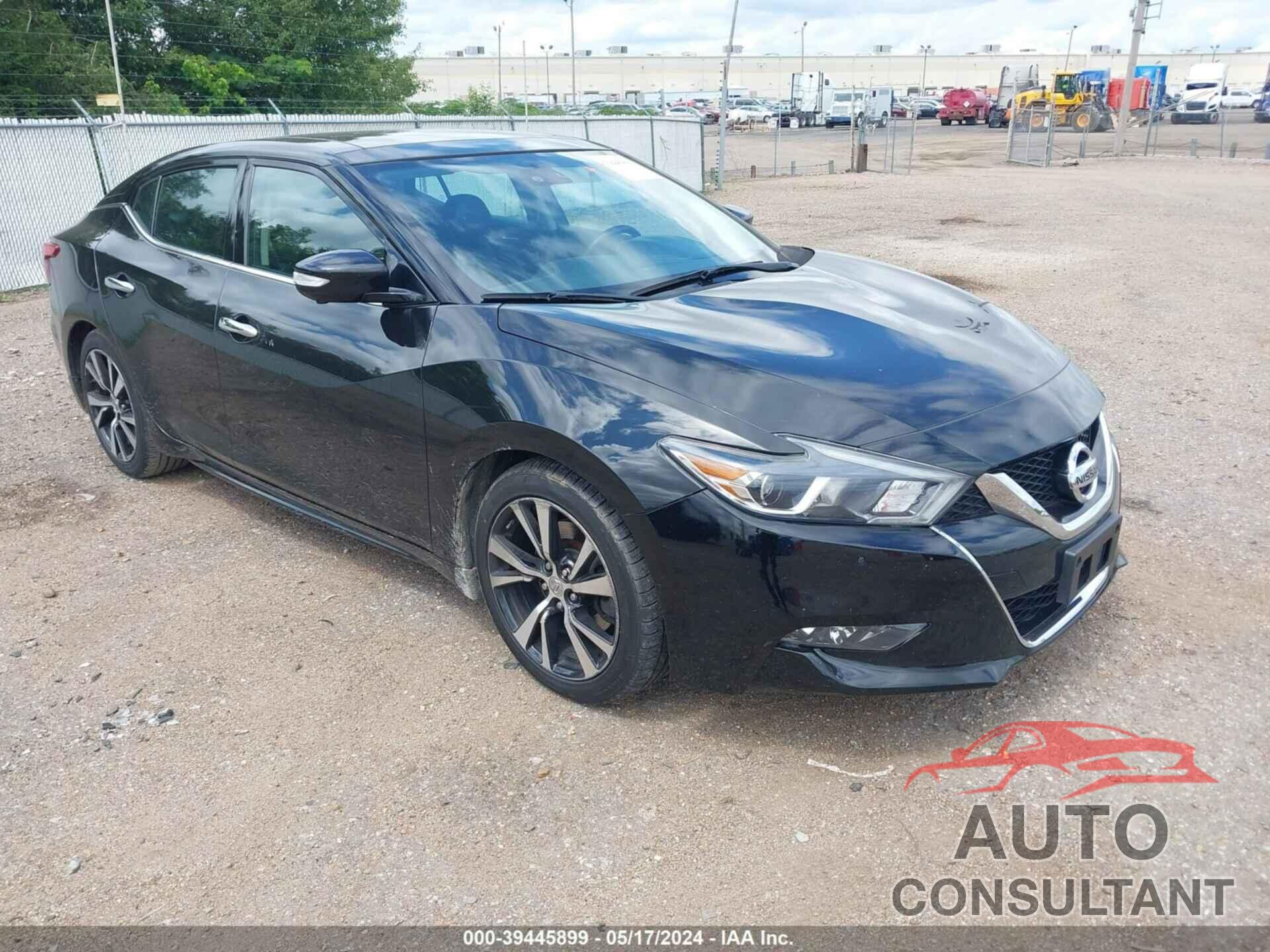 NISSAN MAXIMA 2018 - 1N4AA6AP5JC370138