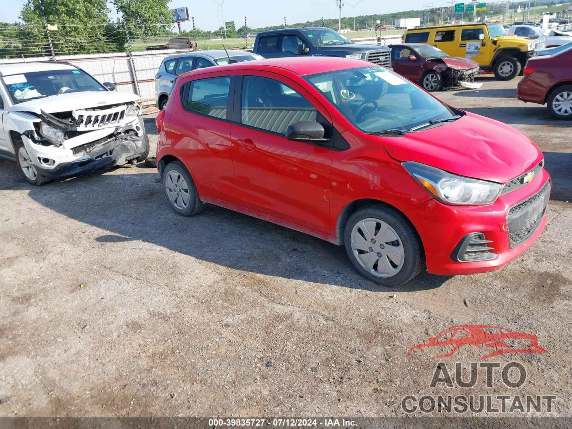 CHEVROLET SPARK 2017 - KL8CB6SA8HC769025