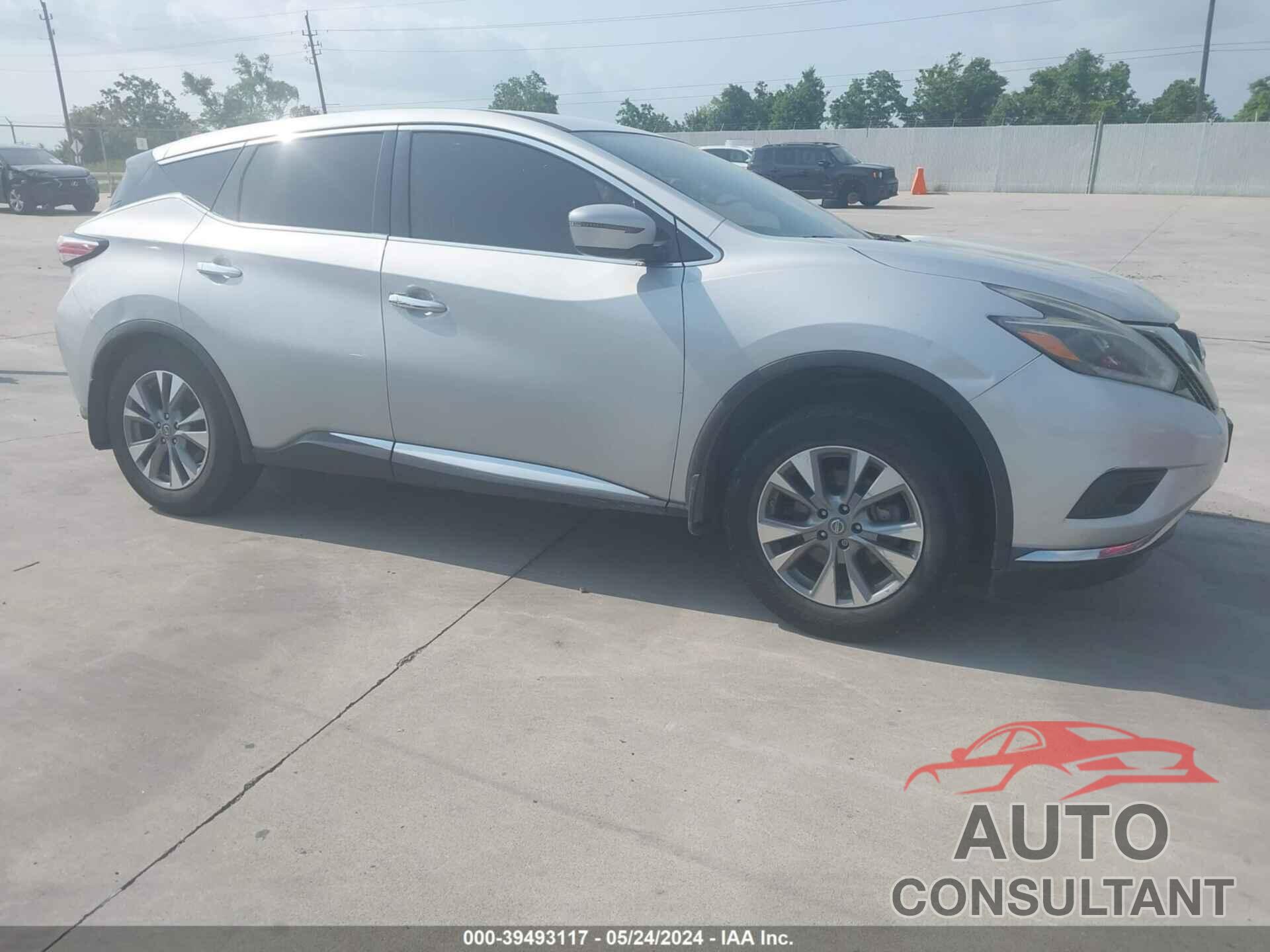 NISSAN MURANO 2018 - 5N1AZ2MG1JN135372