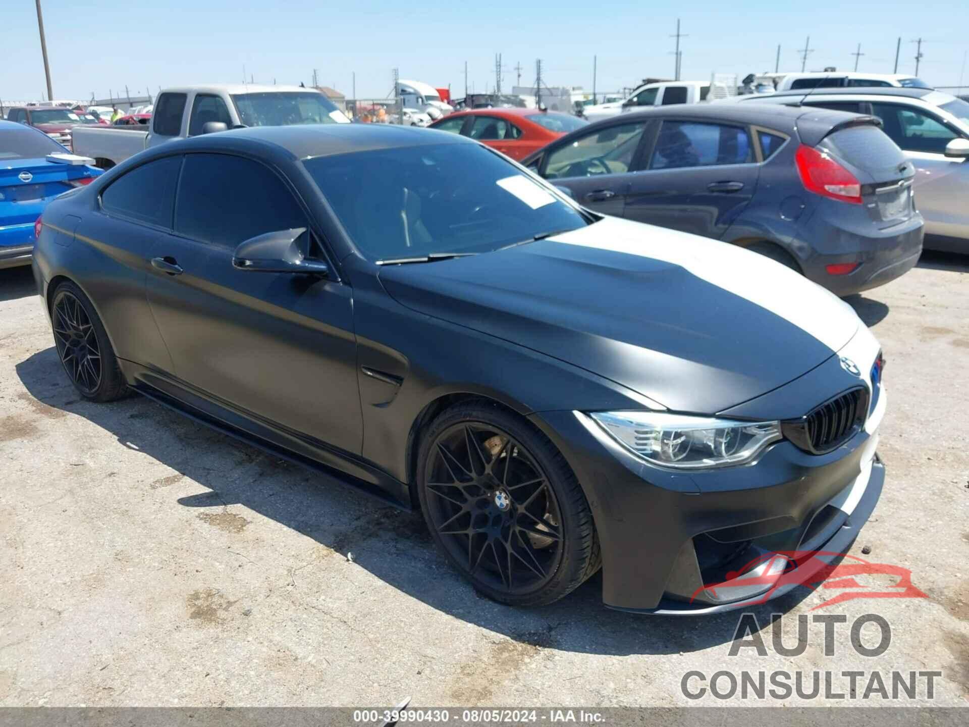 BMW M4 2016 - WBS3R9C59GK336459