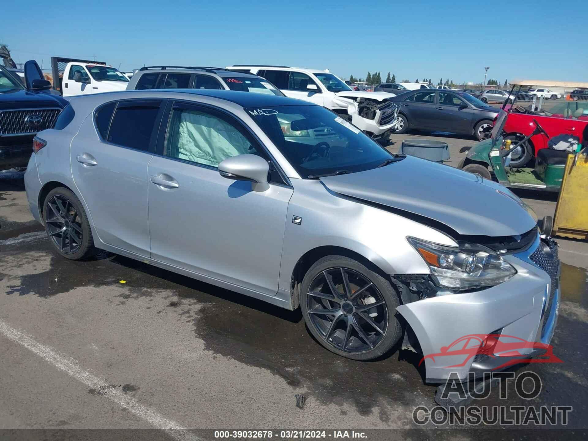 LEXUS CT 200H 2016 - JTHKD5BH2G2253587