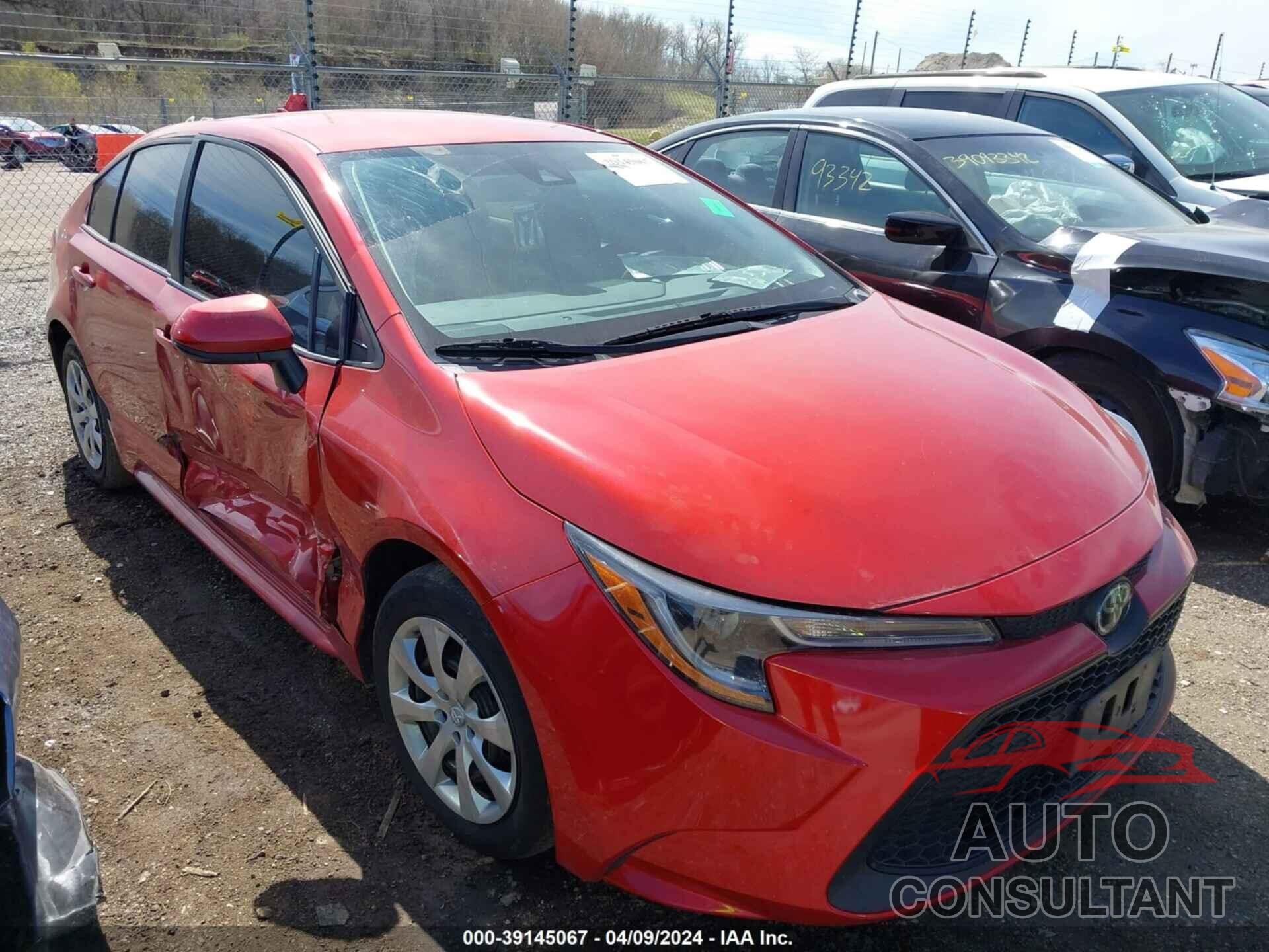 TOYOTA COROLLA 2021 - 5YFEPMAE0MP195323