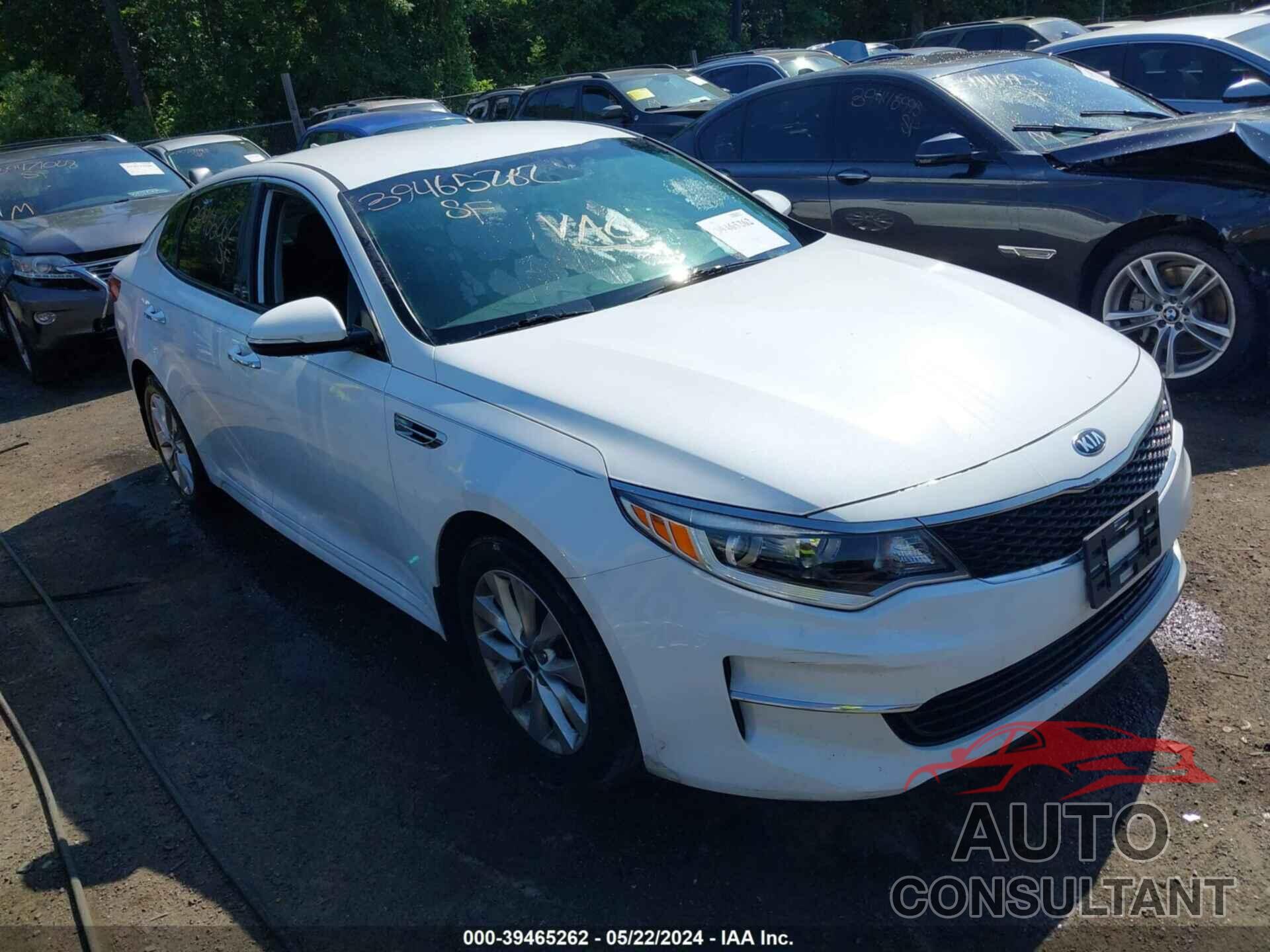 KIA OPTIMA 2018 - 5XXGT4L3XJG270792