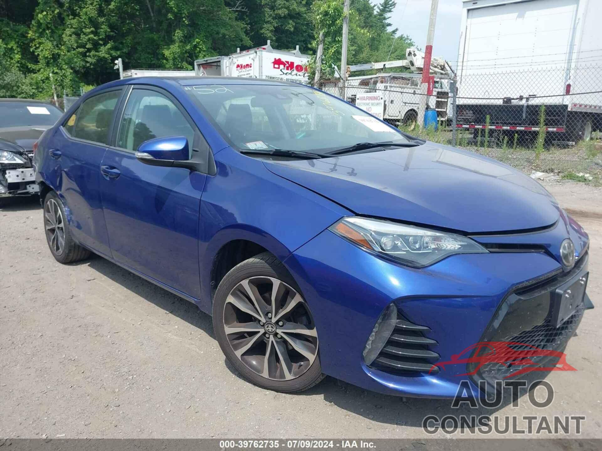 TOYOTA COROLLA 2017 - 5YFBURHE8HP717653