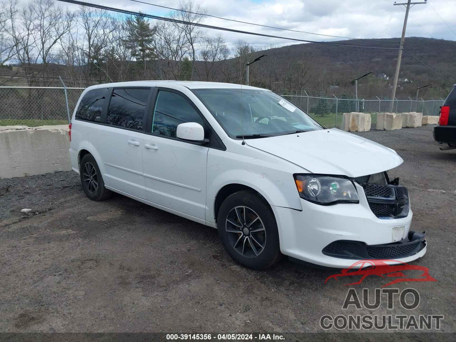 DODGE GRAND CARAVAN 2017 - 2C4RDGBG3HR600964